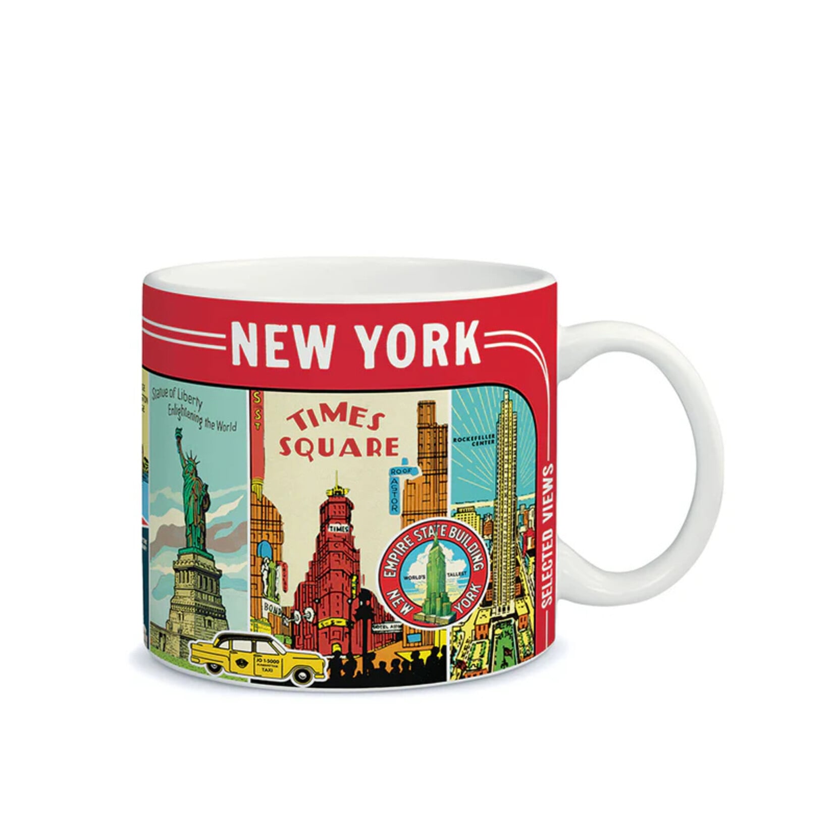 Cavallini Papers New York City Ceramic Mug