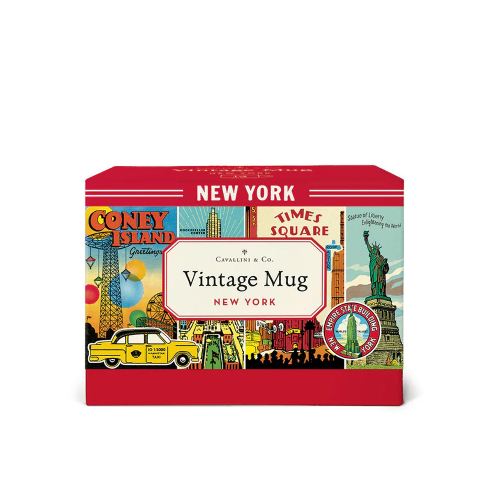 Cavallini Papers New York City Ceramic Mug