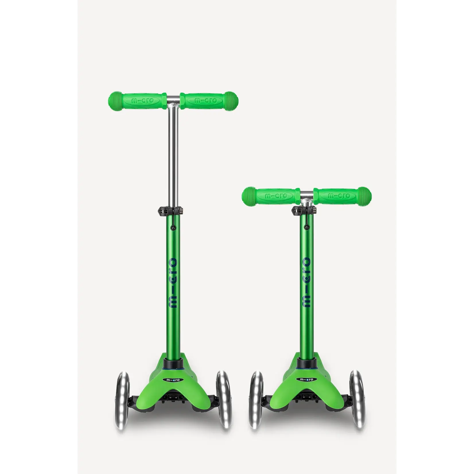 Micro Kickboard Micro Mini LED Scooter- Green/ Blue