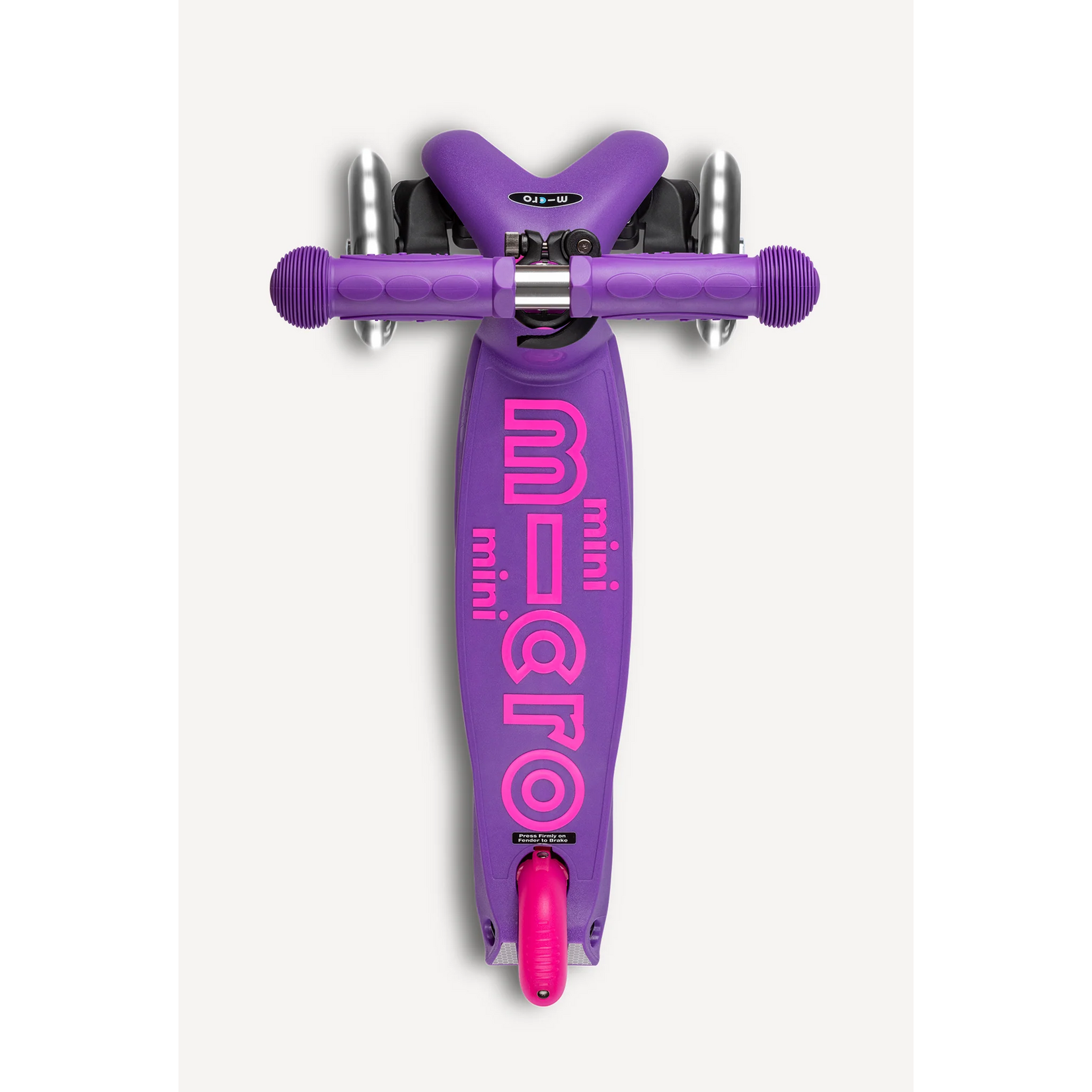 Micro Kickboard Micro Mini LED Scooter- Purple/ Pink