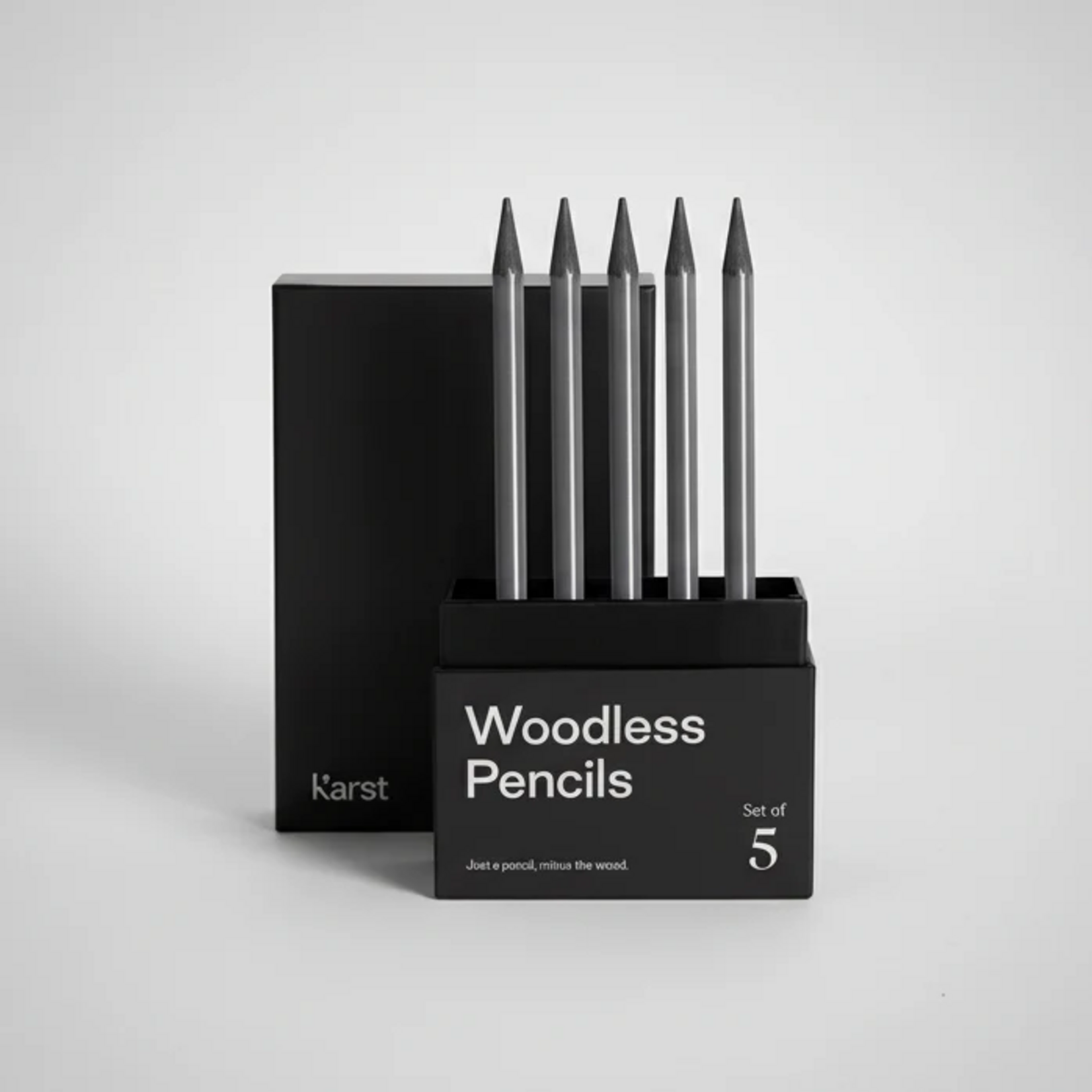 Ameico Karst Woodless Graphite Pencil Set of 5