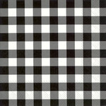 Boston International Buffalo Check Black Lunch Napkins