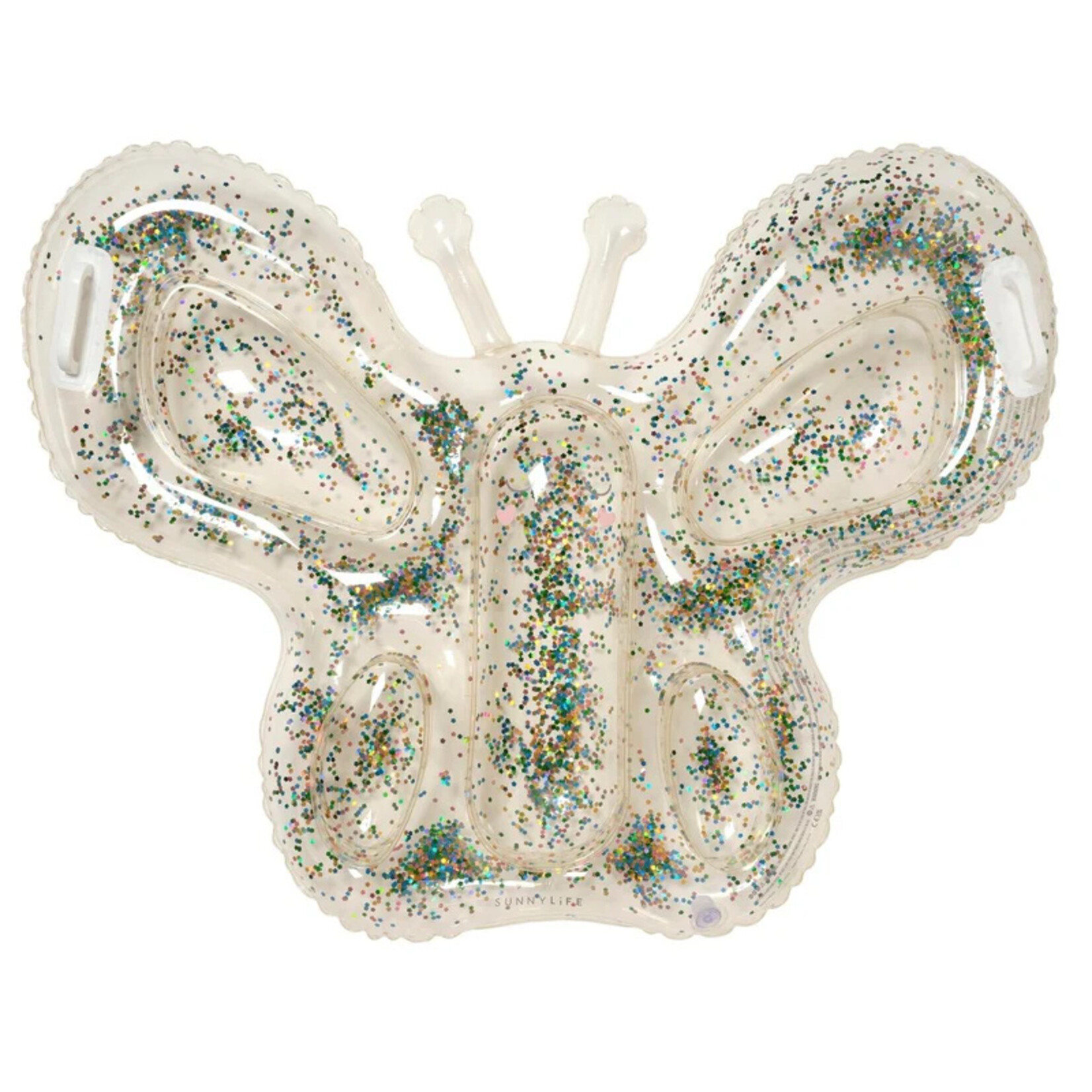 Sunnylife Kids Lie-On Float- Cotton Candy Glitter Butterfly