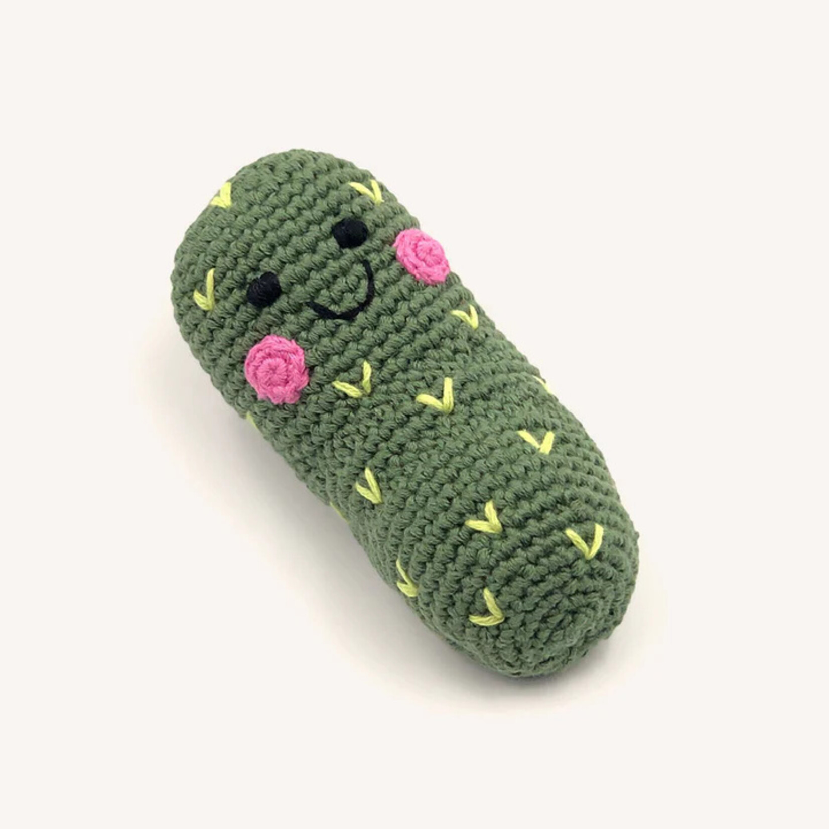 Pebble Sweet & Sour Pickle Rattle