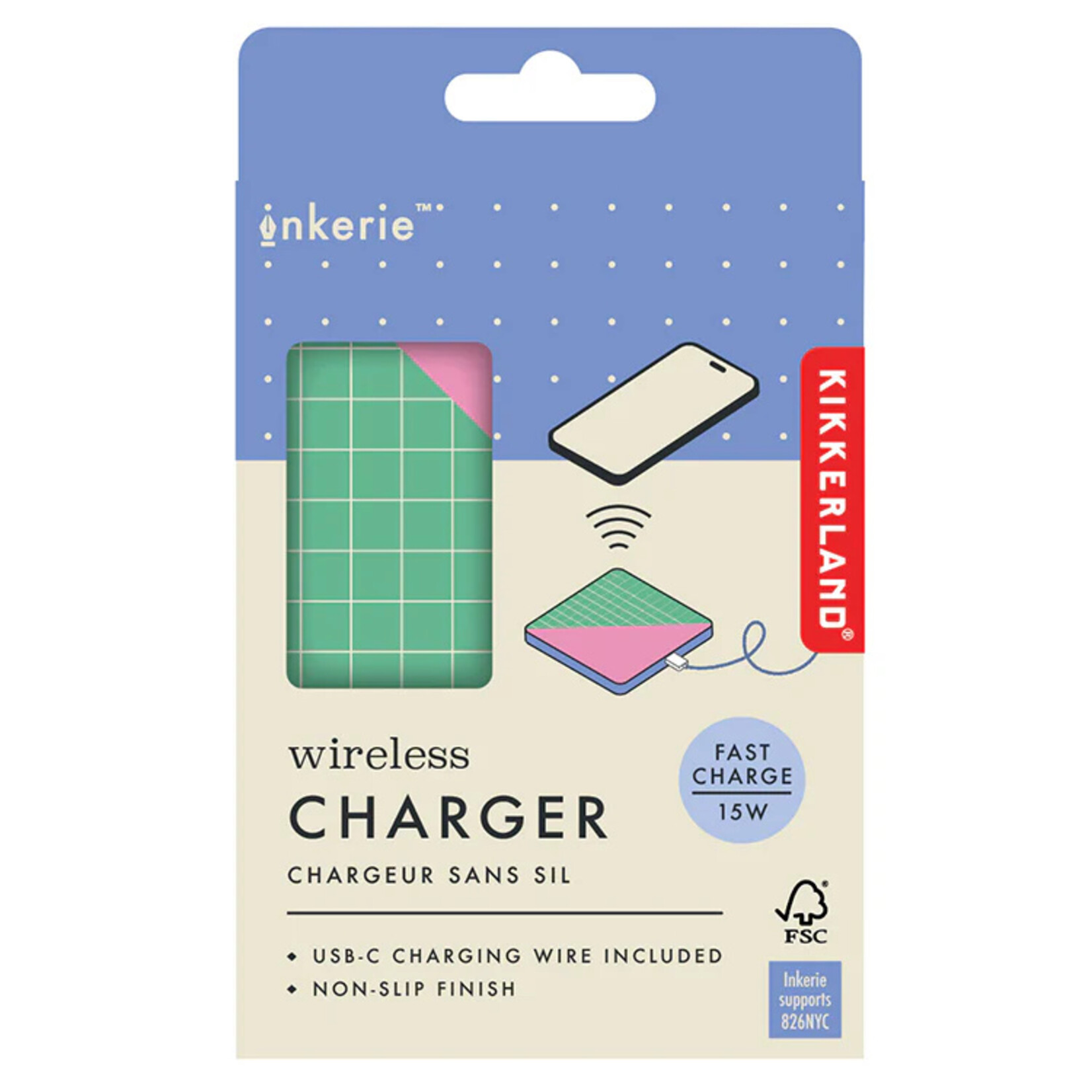Inkerie Wireless Charger- Colorblock