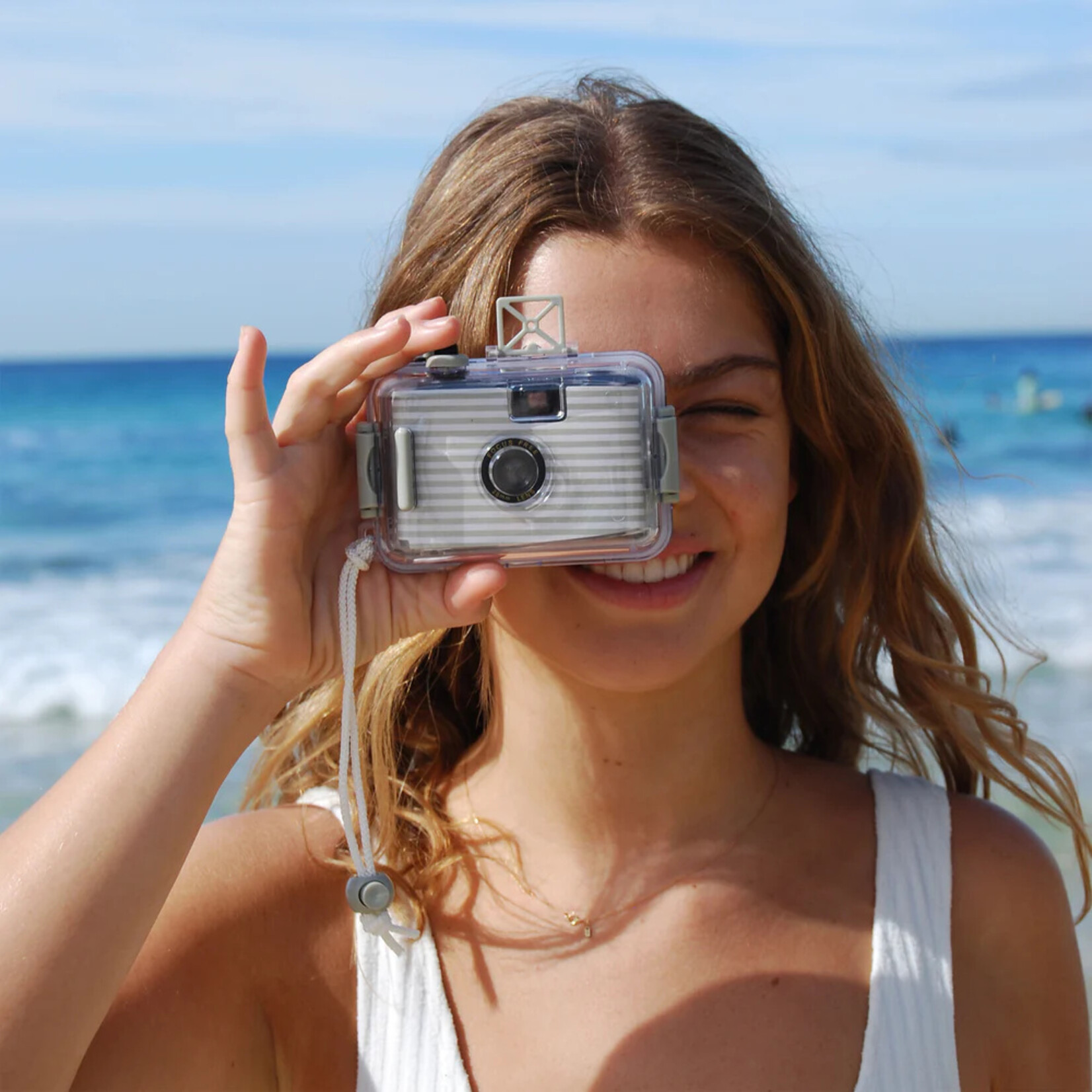 Sunnylife Underwater Camera- Seagrass Stripe