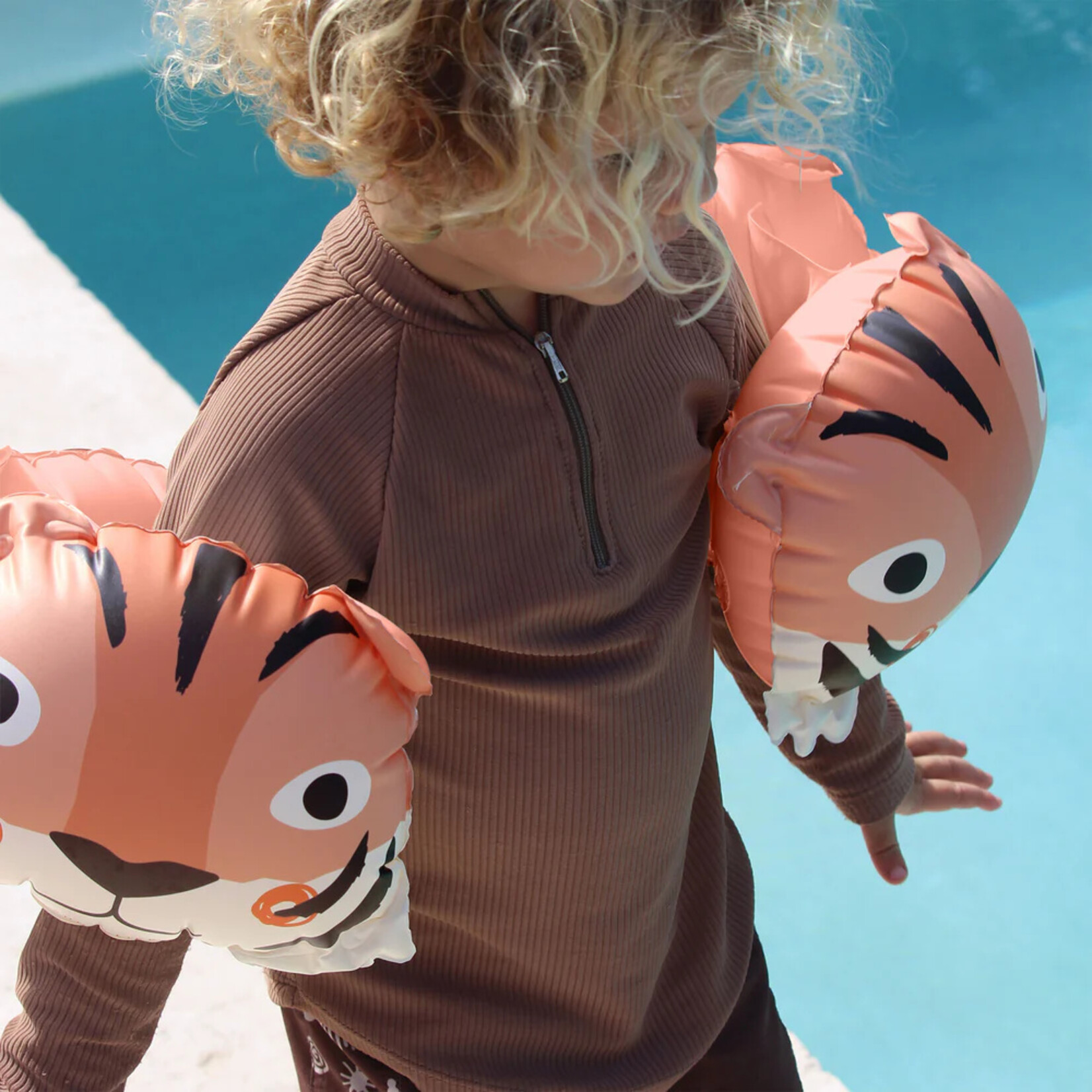 Sunnylife Inflatable Arm Bands- Tino the Tiger