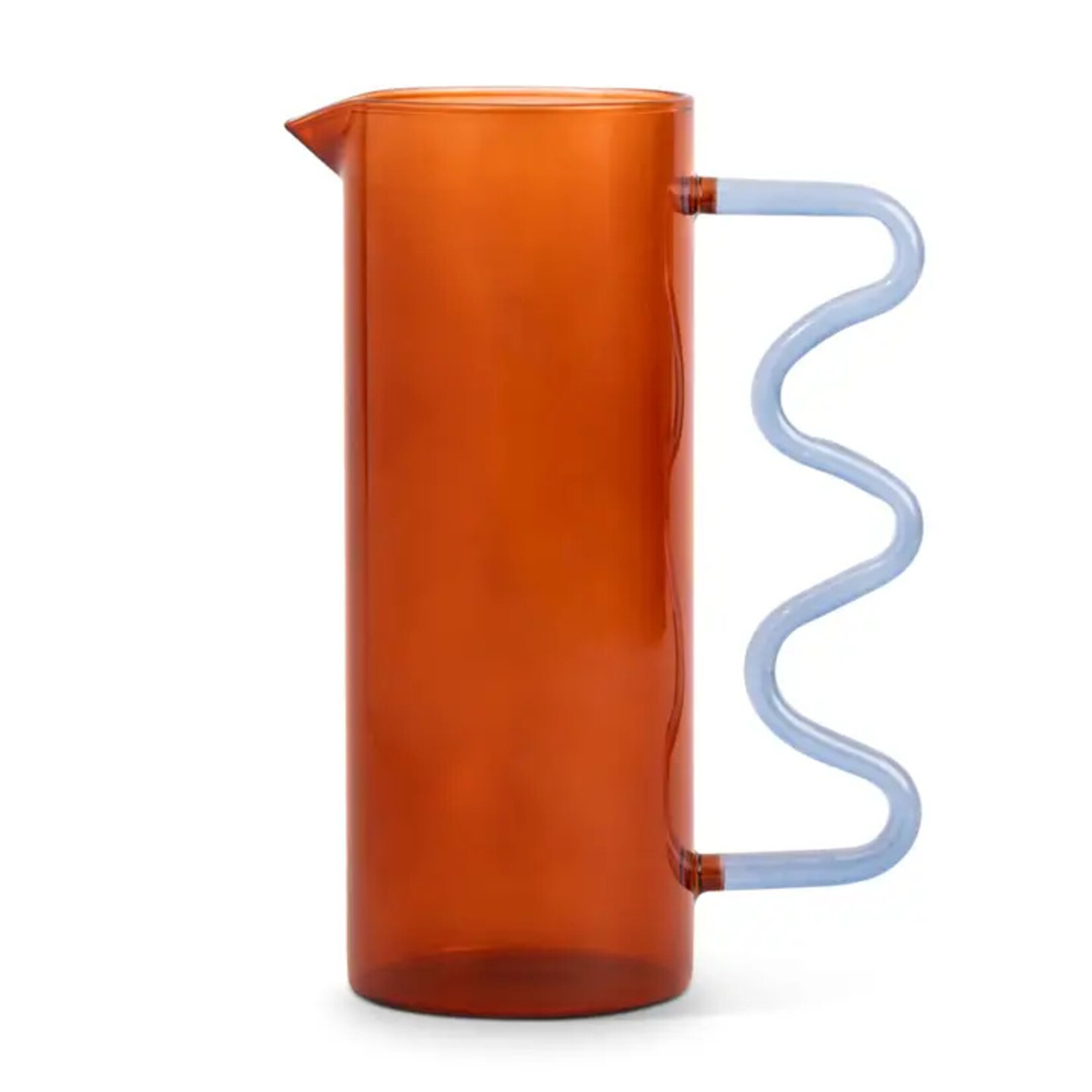 Core Home Cobalt Squiggle Pitcher