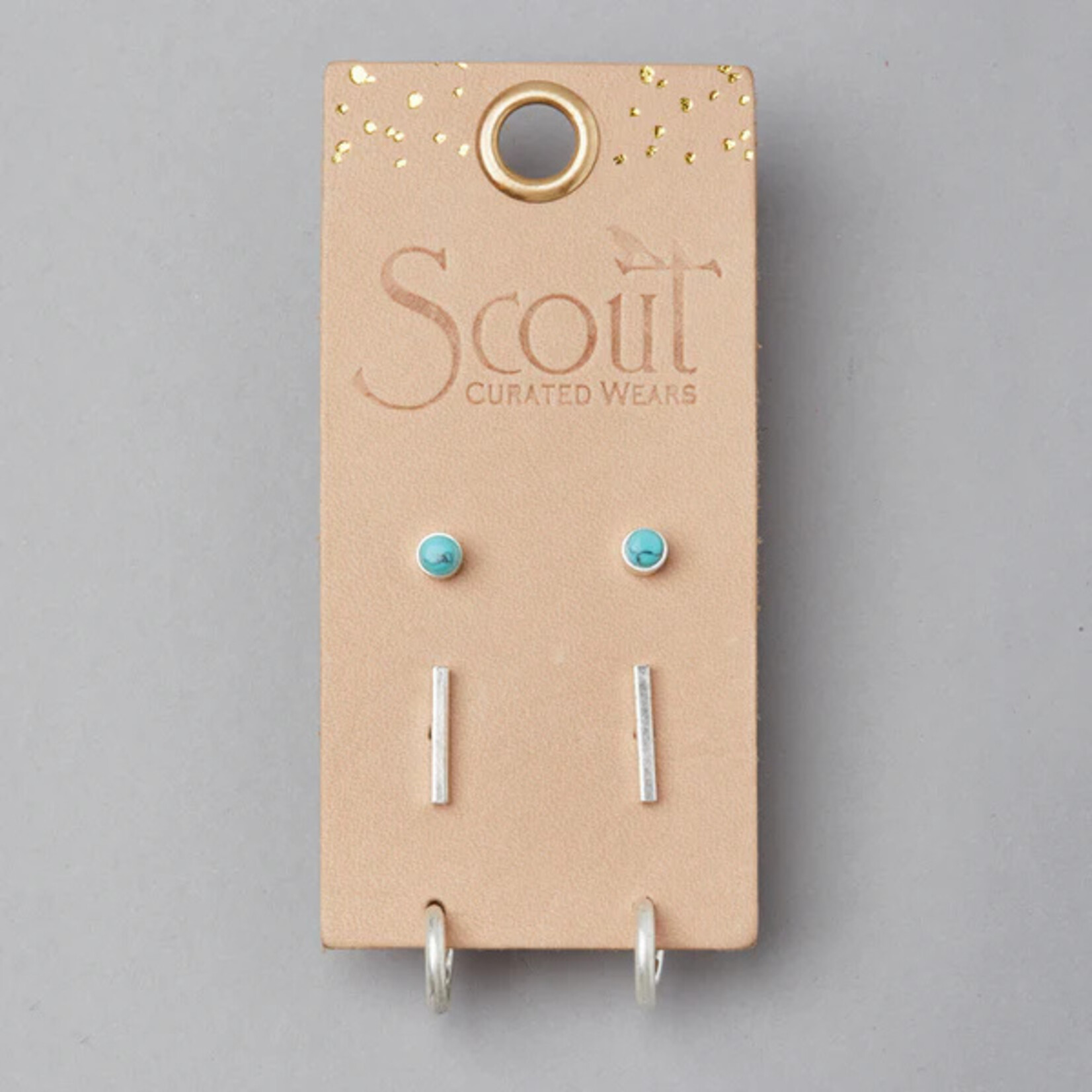 Scout Curated Wears Scarlett Stud Trio- Silver