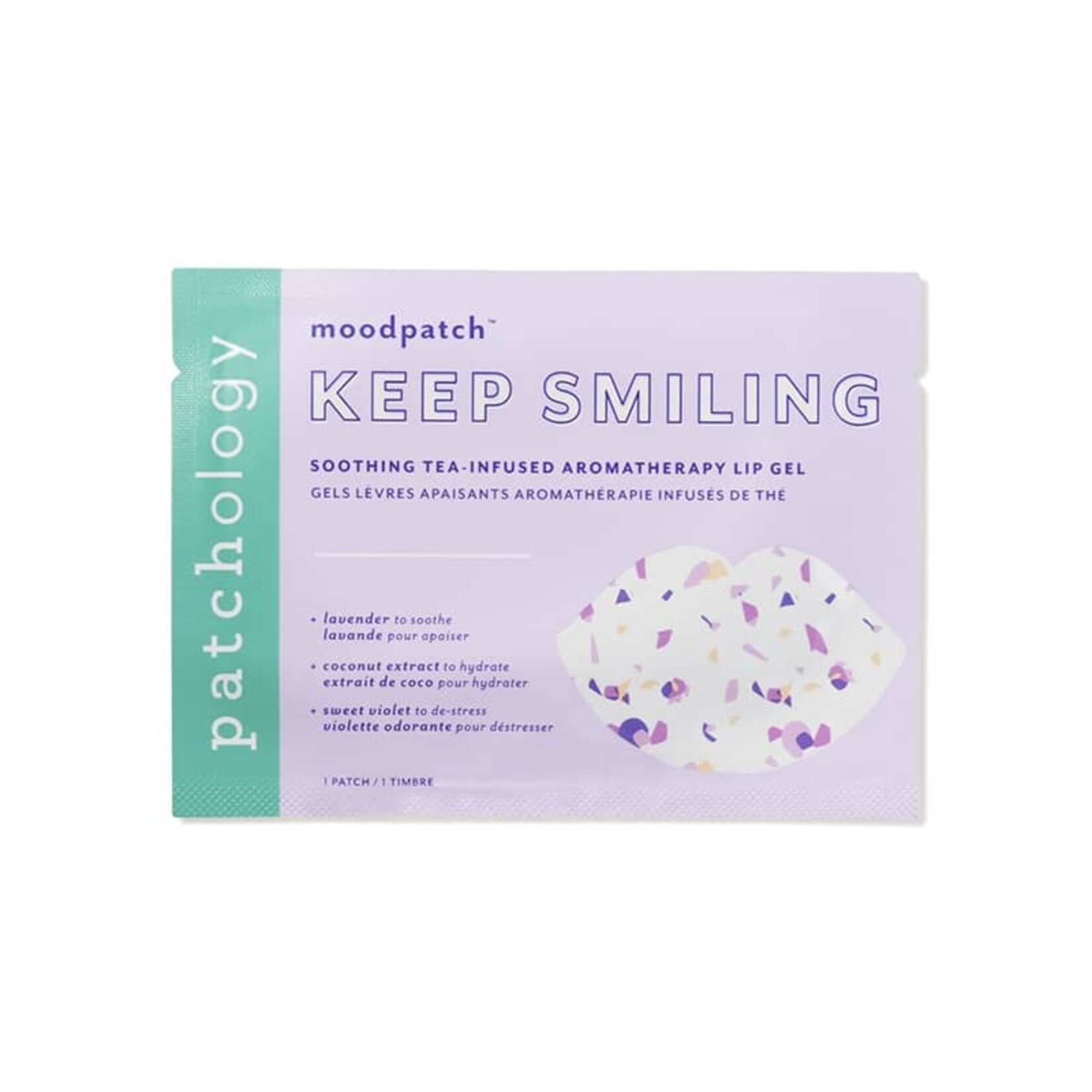 Patchology Mood Patch Keep Smiling Aroma Therapy Lips Gel