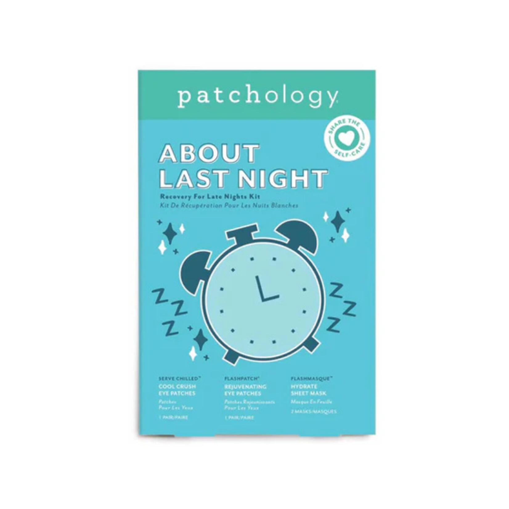 Patchology About Last Night Face Kit
