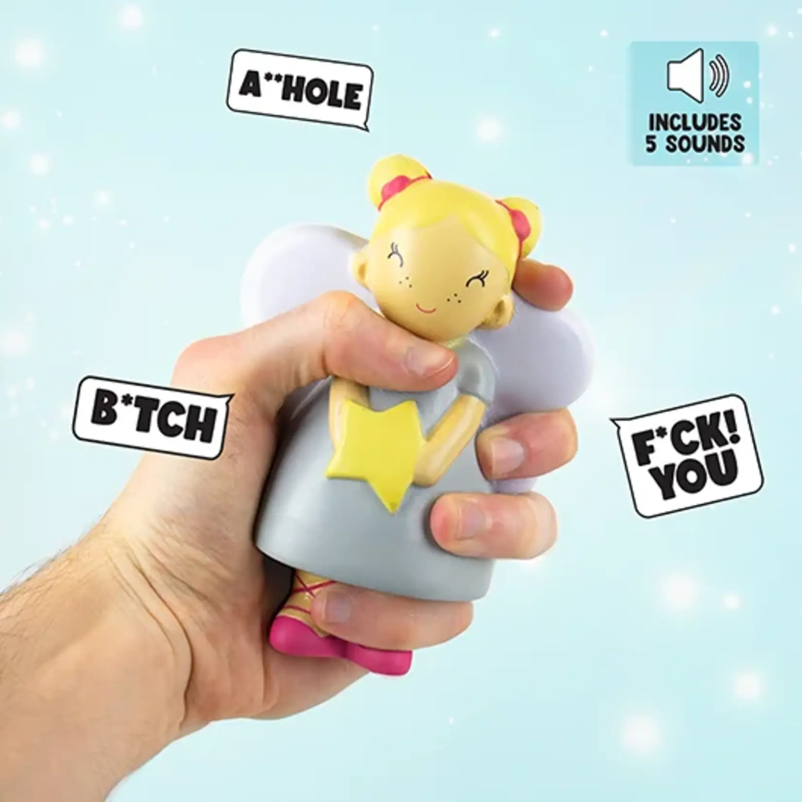Gift Republic Sweary Fairy Adult Stress Toy