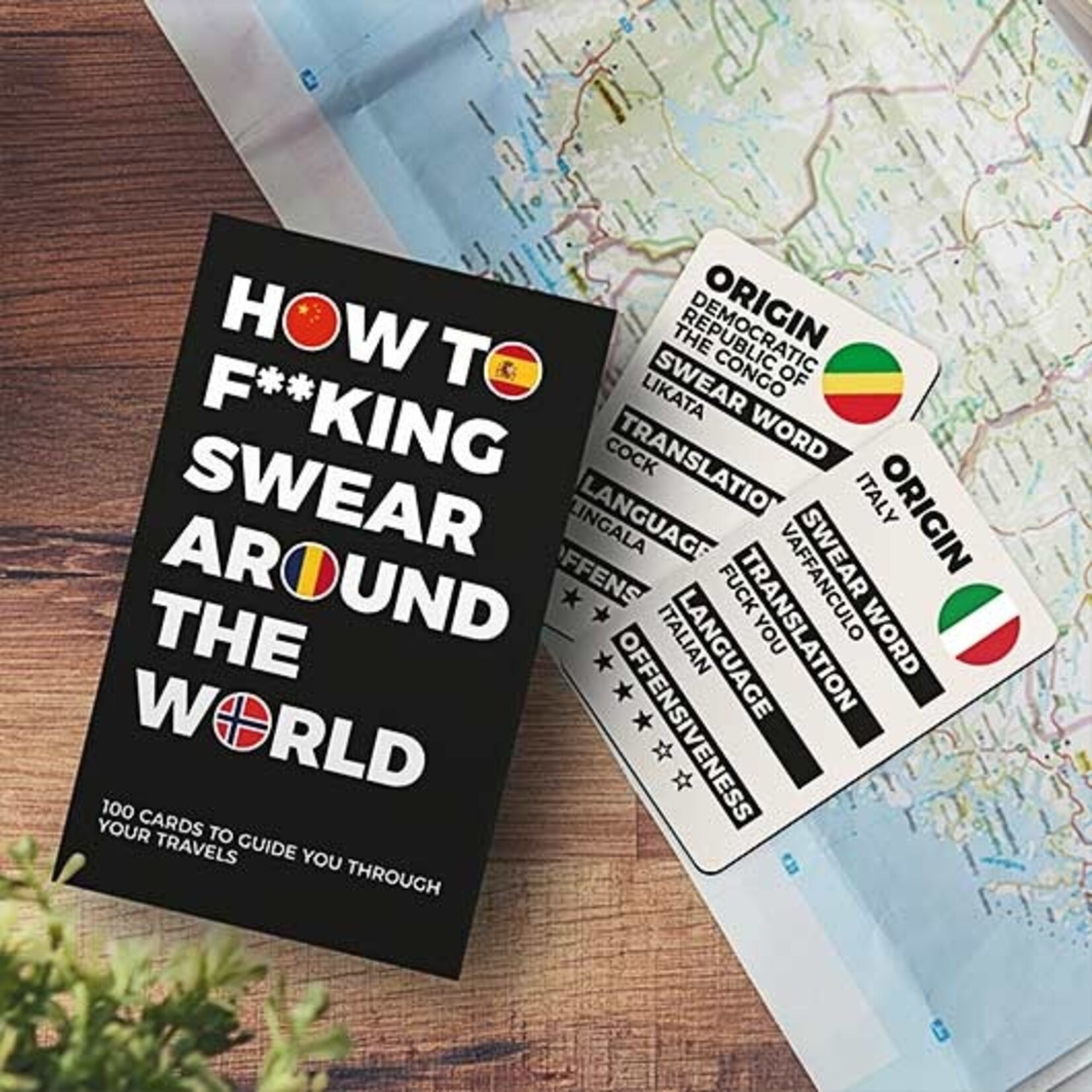 Gift Republic How to Swear Around the World