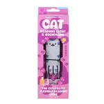 Gift Republic Cat Reading Light & Bookmark