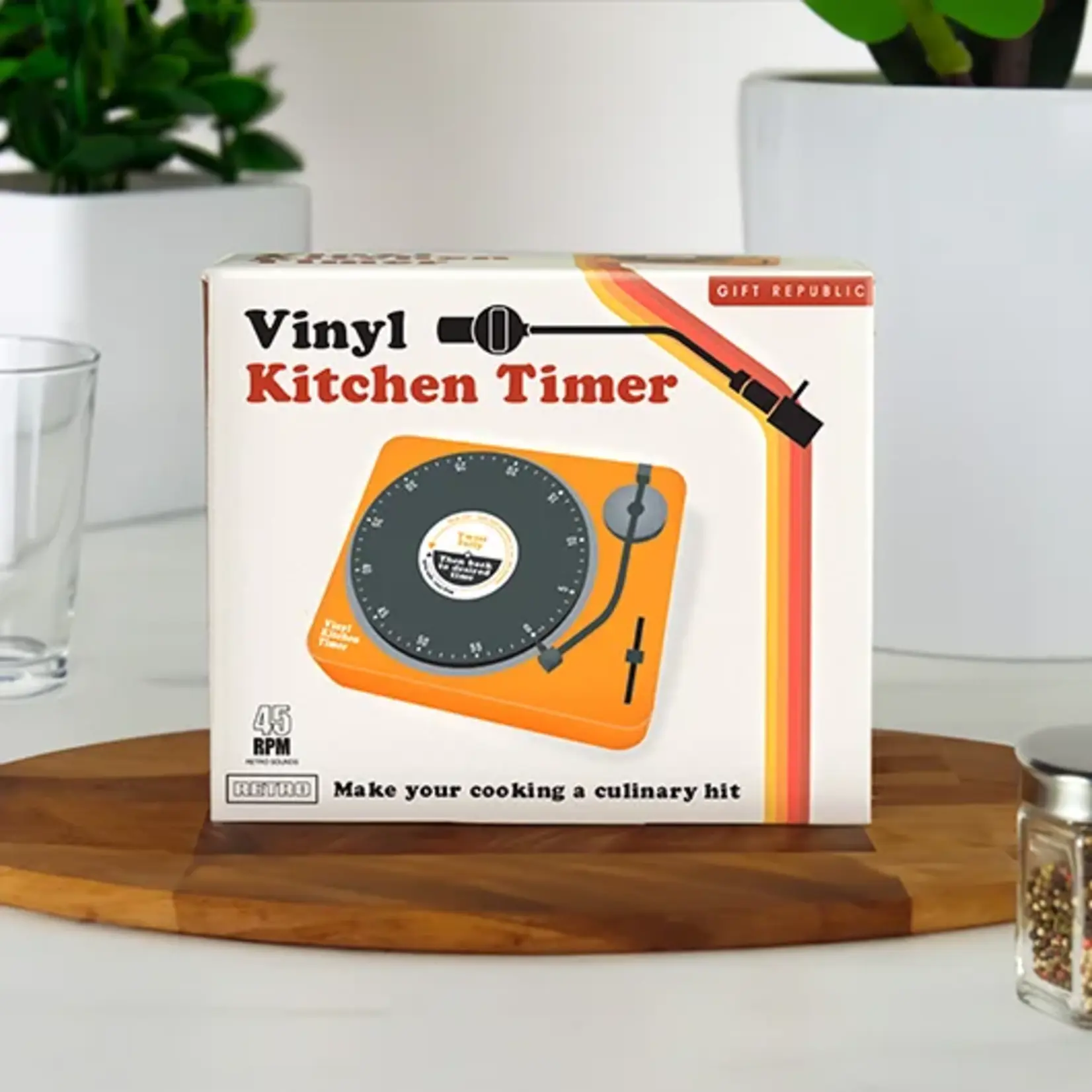 Gift Republic Vinyl Kitchen Timer