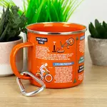 Gift Republic Cycling Guide Enamel Mug