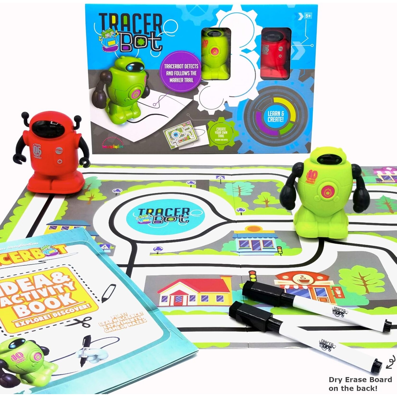 Tracerbot Set - Inductive Robots