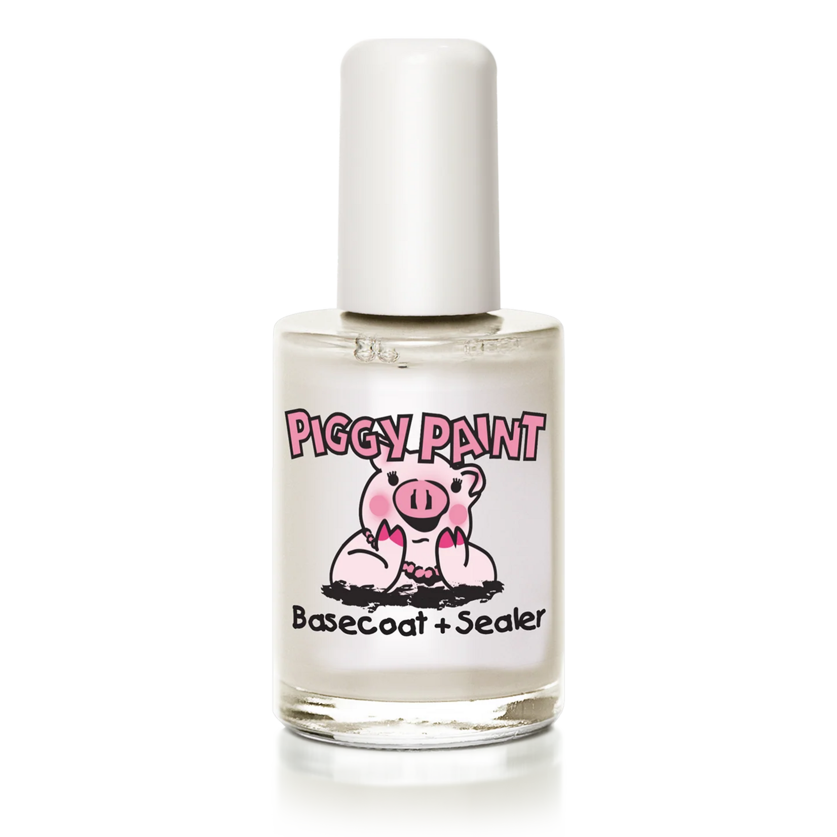 Piggy Paint Non-Toxic Kids Nail Polish- Basecoat + Sealer