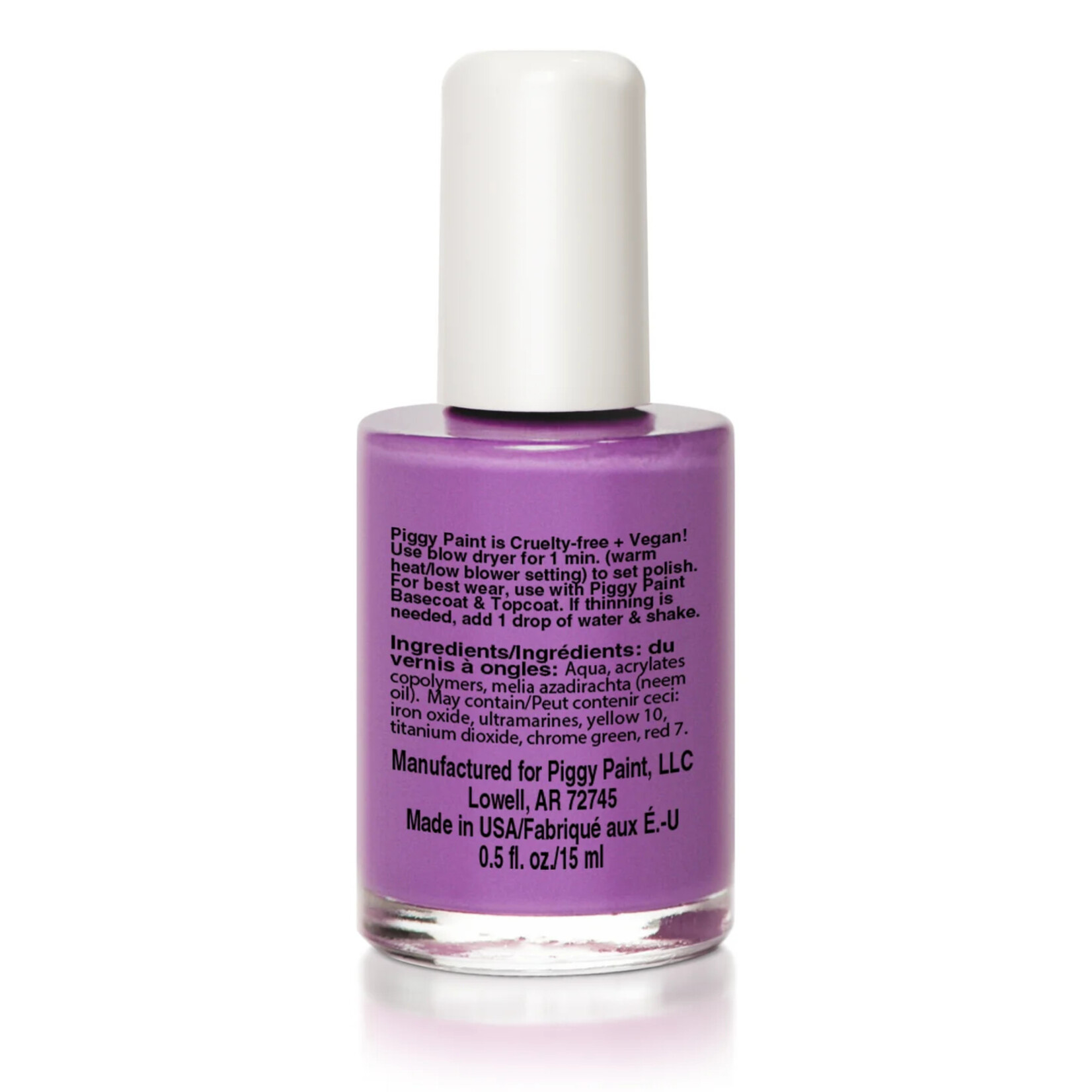 Piggy Paint Non-Toxic Kids Nail Polish- Tutu Cool