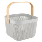 Moda at Home 9L Mesh Storage Basket - Grey