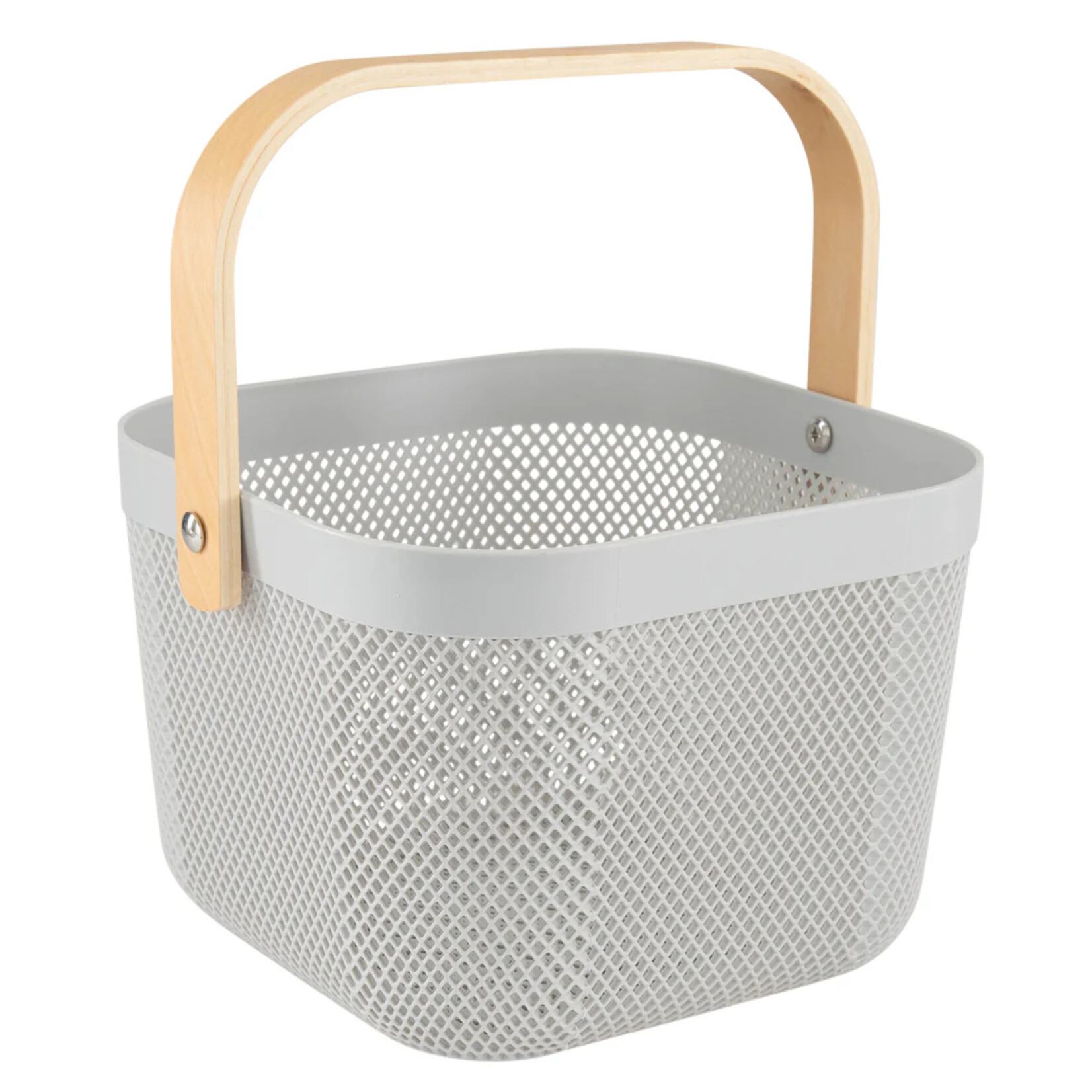 Moda at Home 9L Mesh Storage Basket - Grey