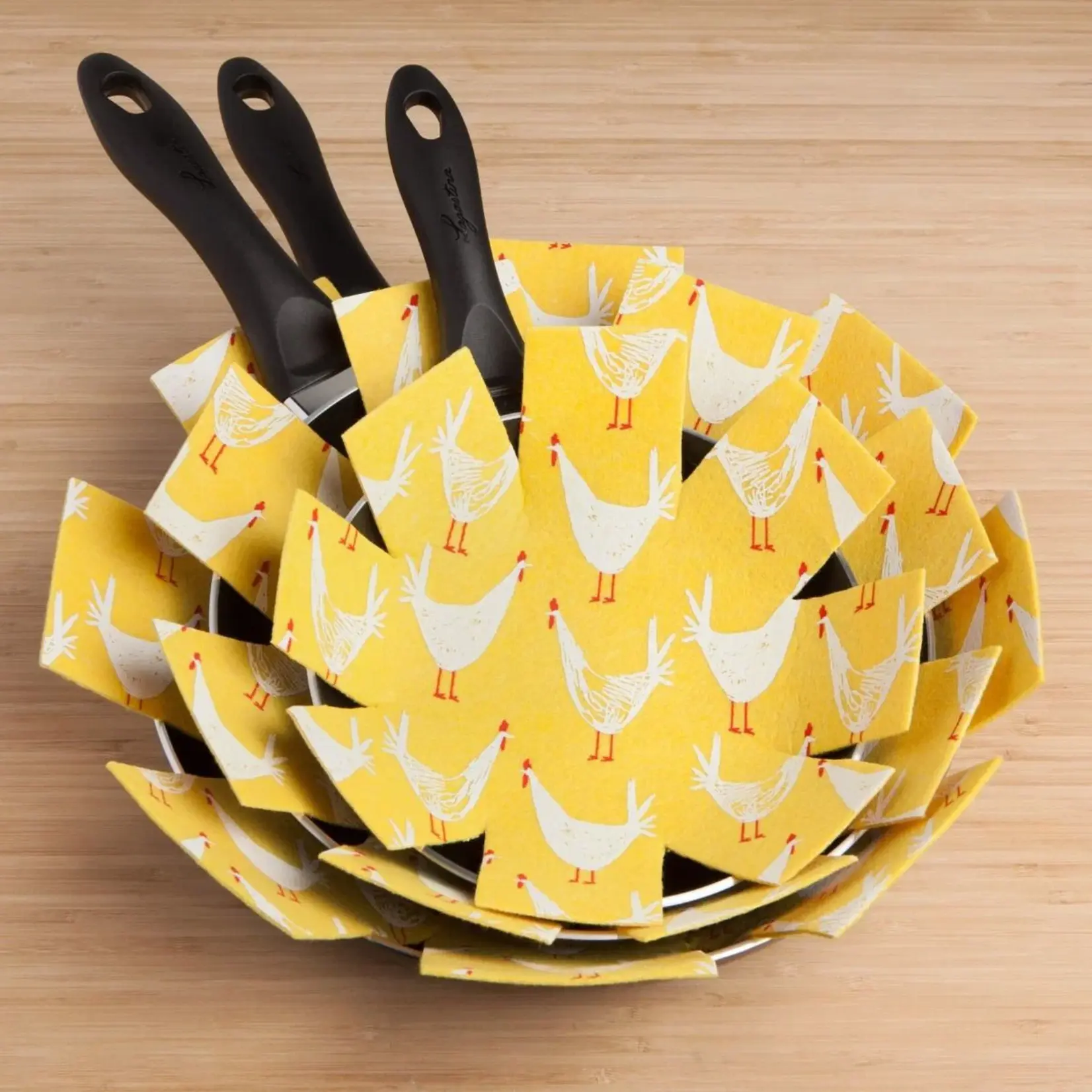 Now Designs Chicken Pan Protectors SET OF 3