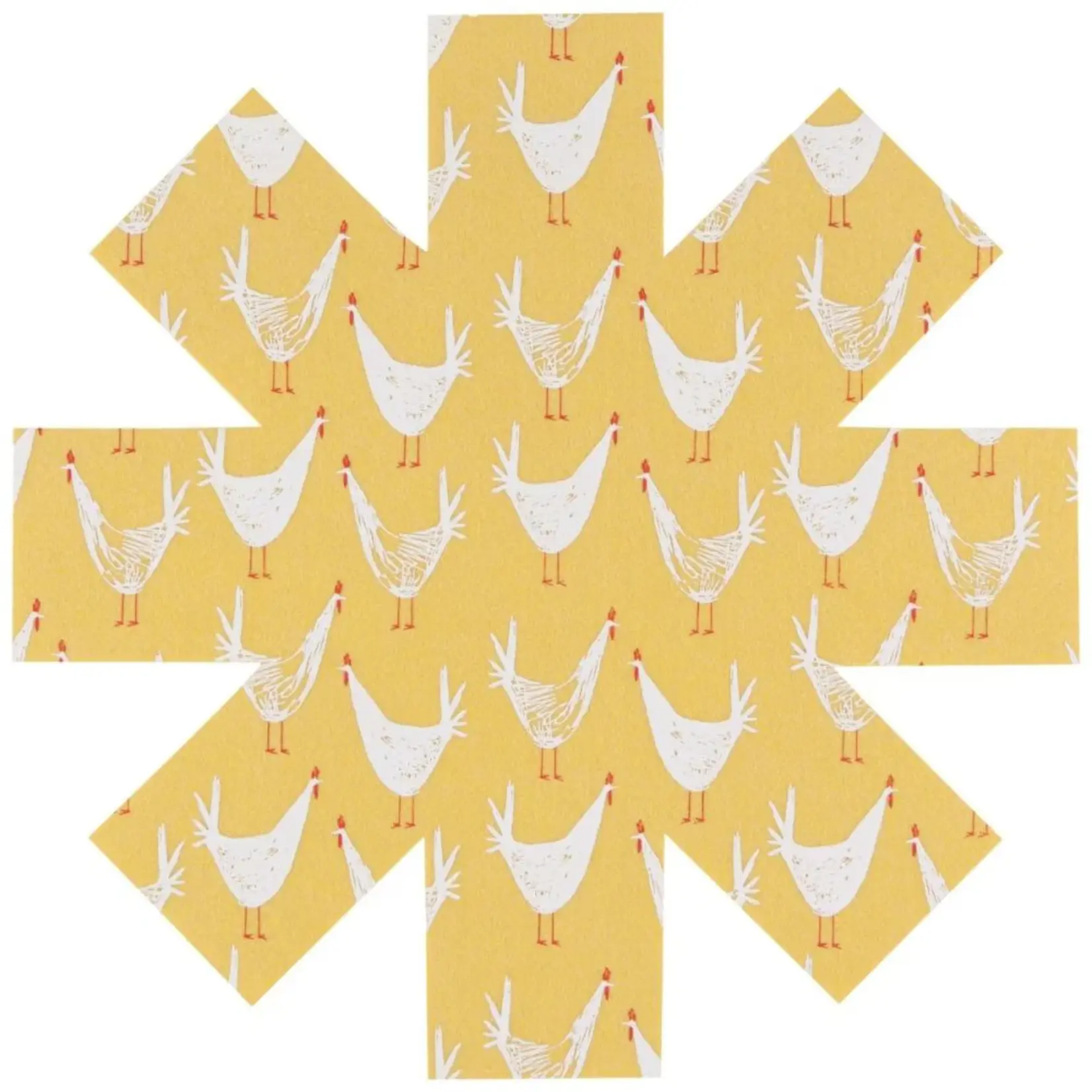 Now Designs Chicken Pan Protectors SET OF 3