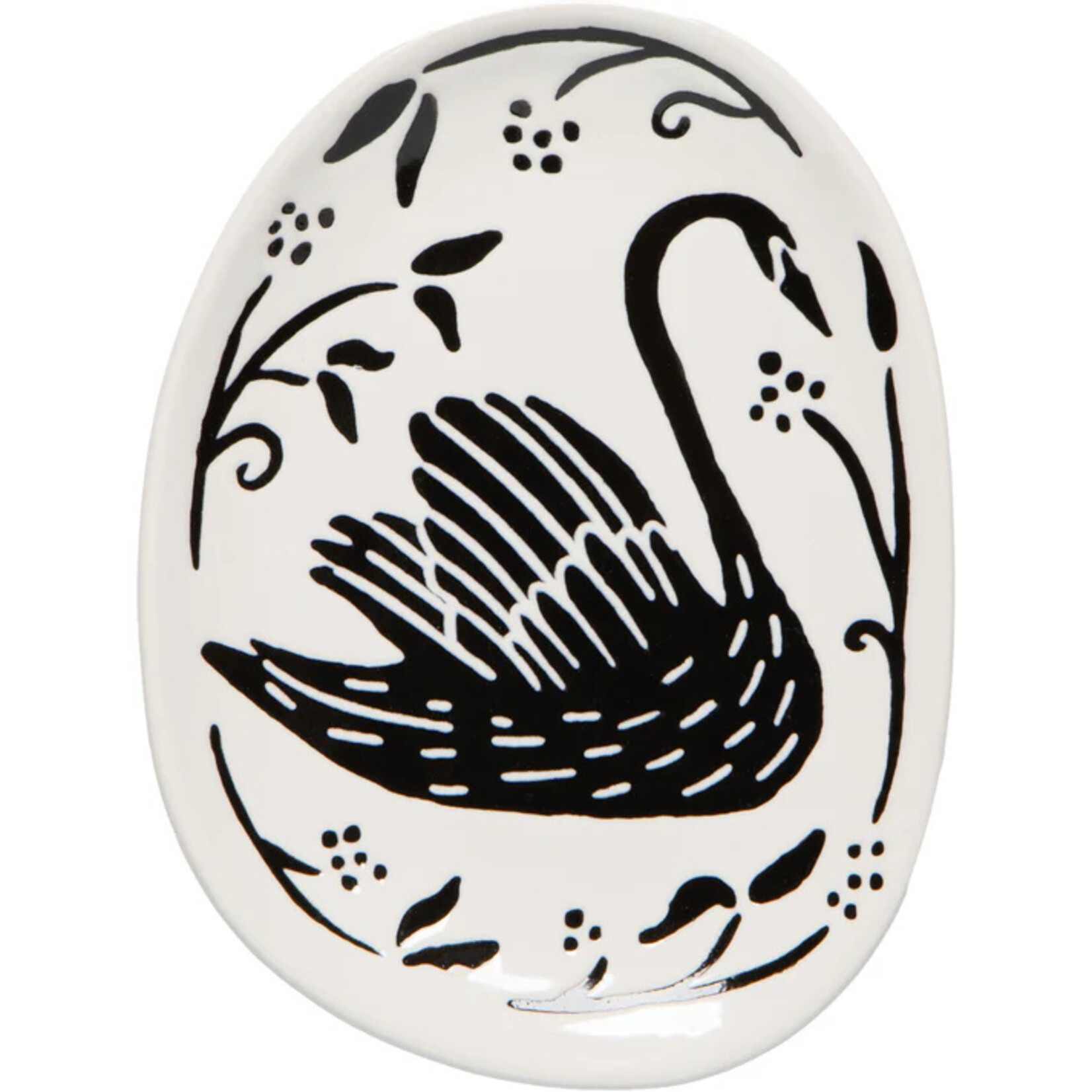 Now Designs Swan Song Imprint Trinket Tray