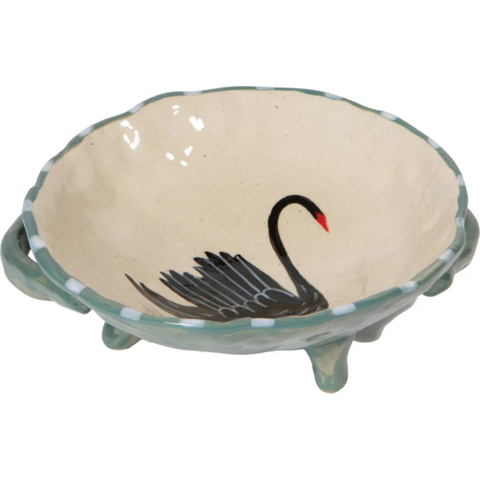 Now Designs Swan Song Footed Bowl