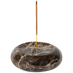 Now Designs Emperador Marble Round Incense Holder