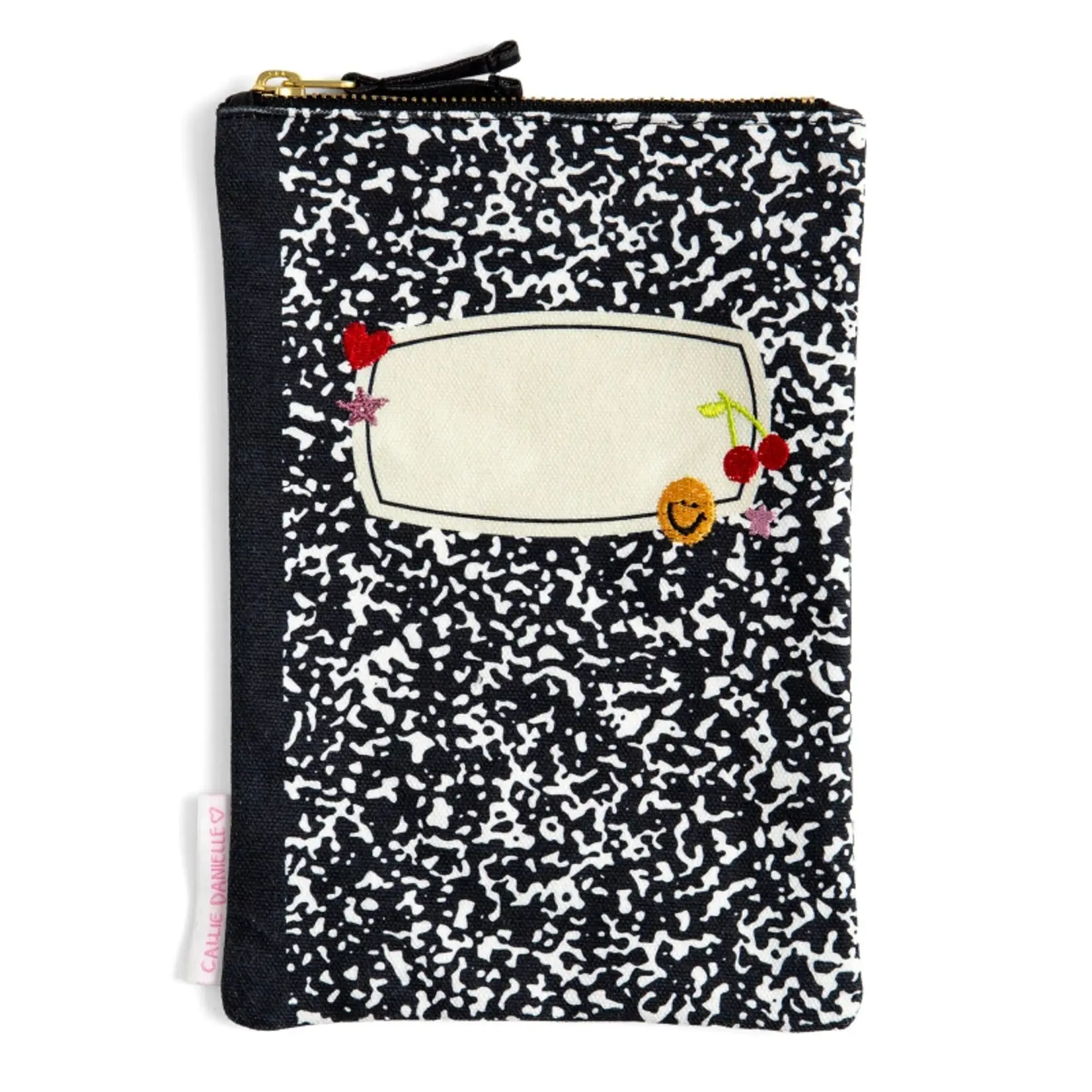 Inked Brands Callie Danielle Composition Notebook Canvas Pouch