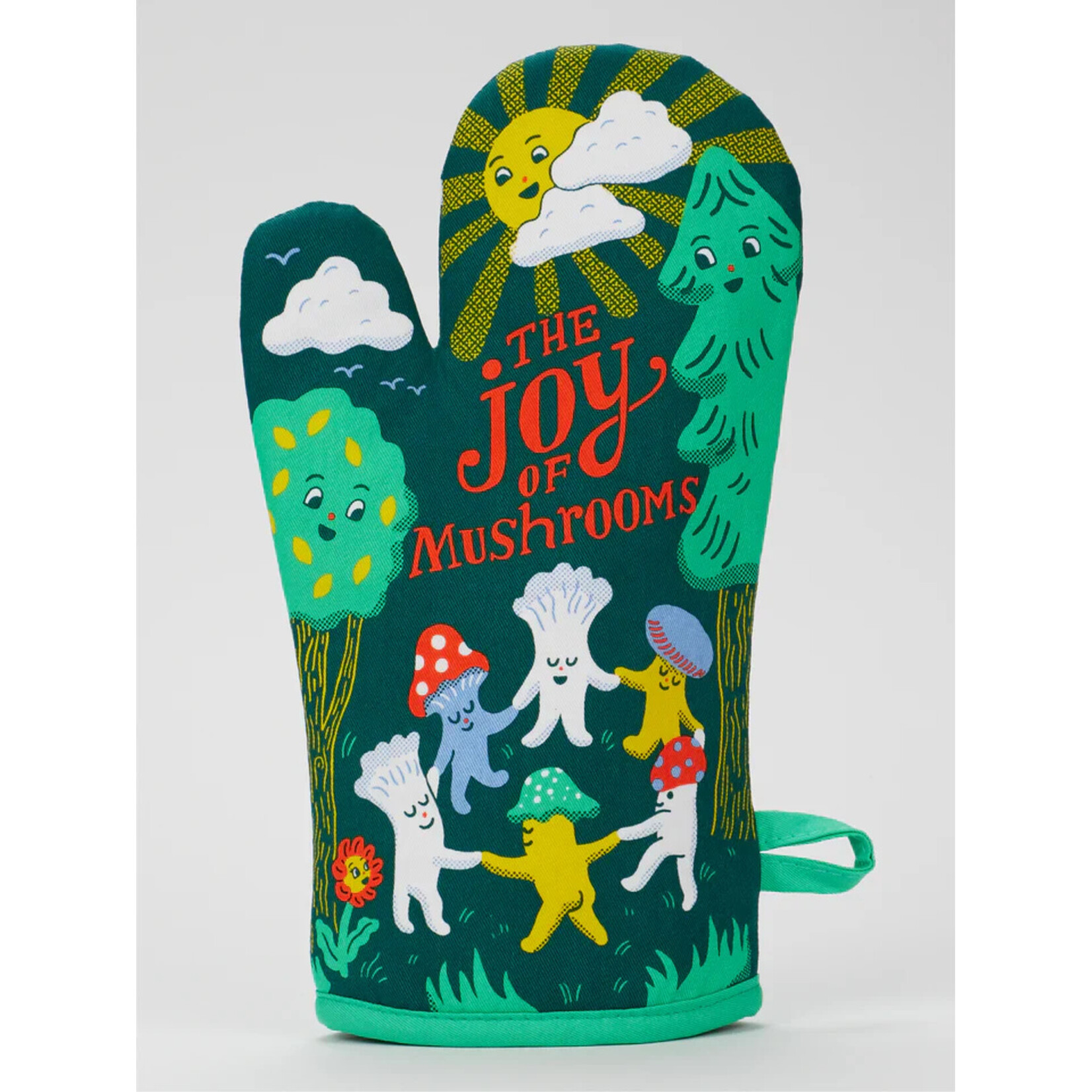 Blue Q Joy of Mushrooms Oven Mitt