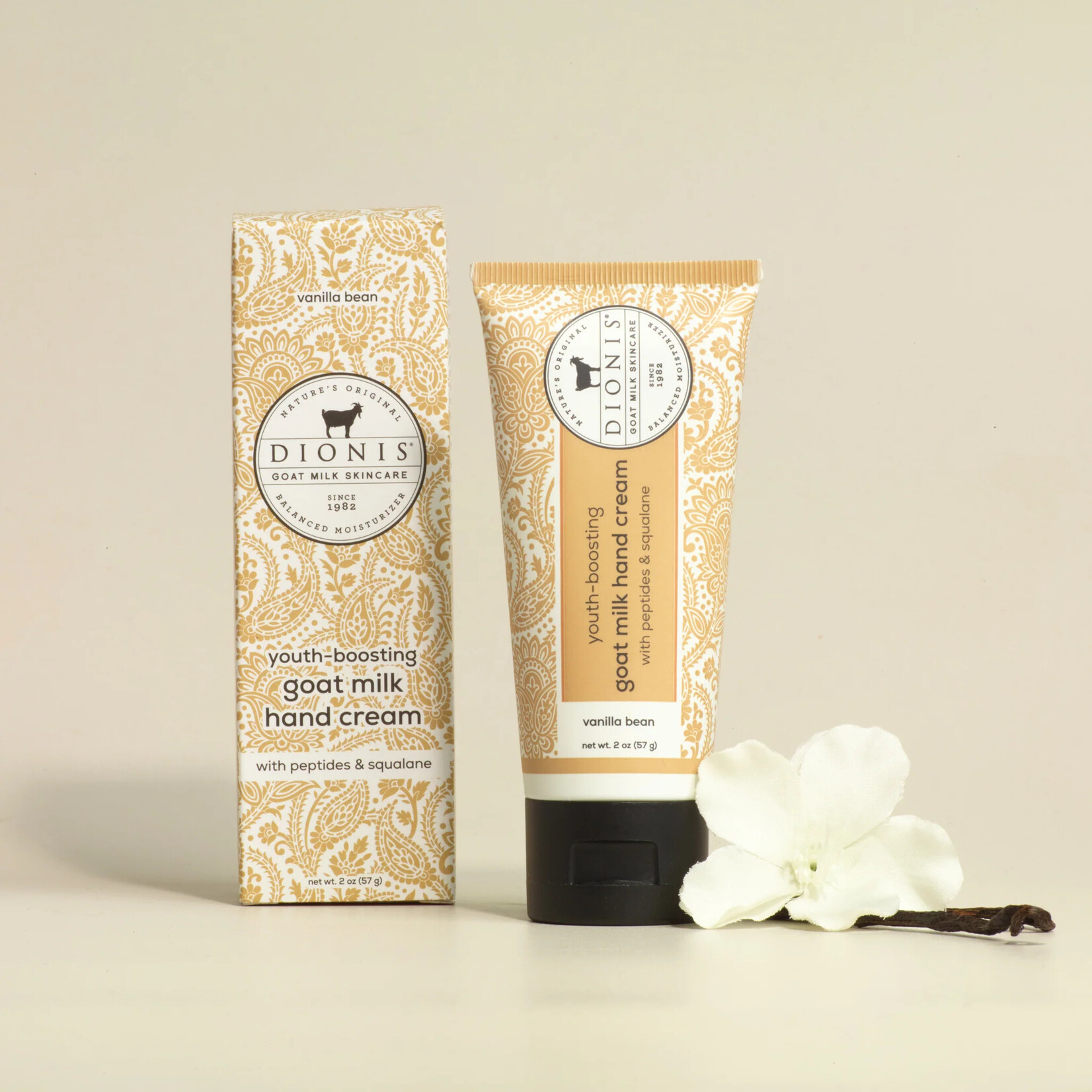 Dionis Milk Skincare Vanilla Bean Youth Boosting Goat Milk Hand Cream