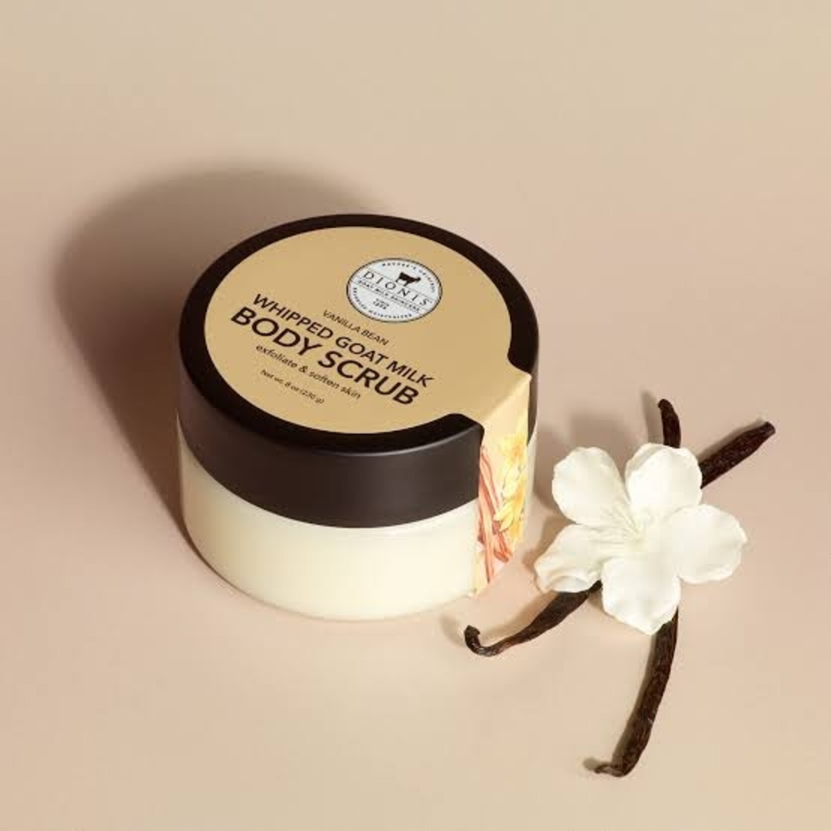 Dionis Milk Skincare Vanilla Bean Whipped Body Scrub