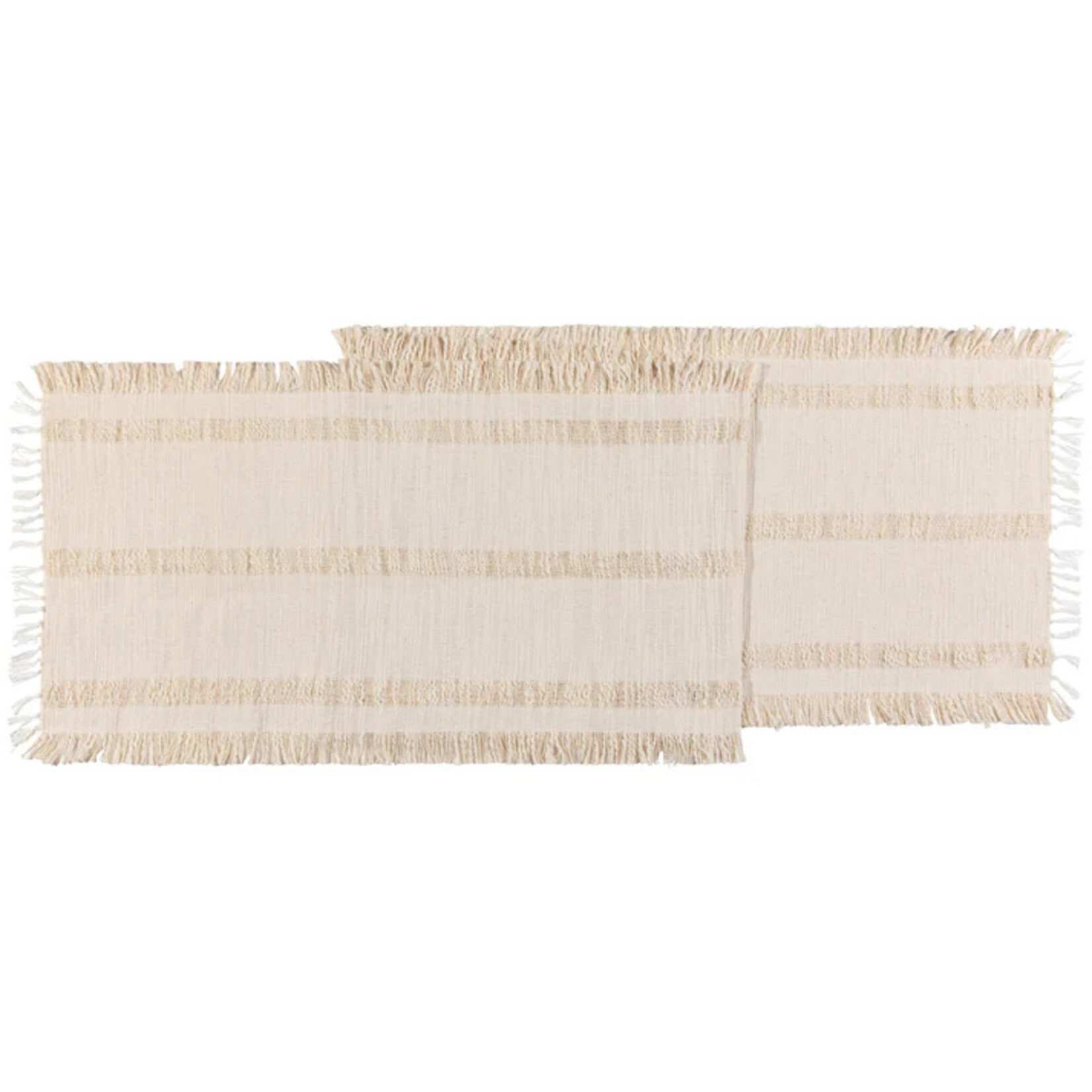 Now Designs Ravel Ivory Table Runner