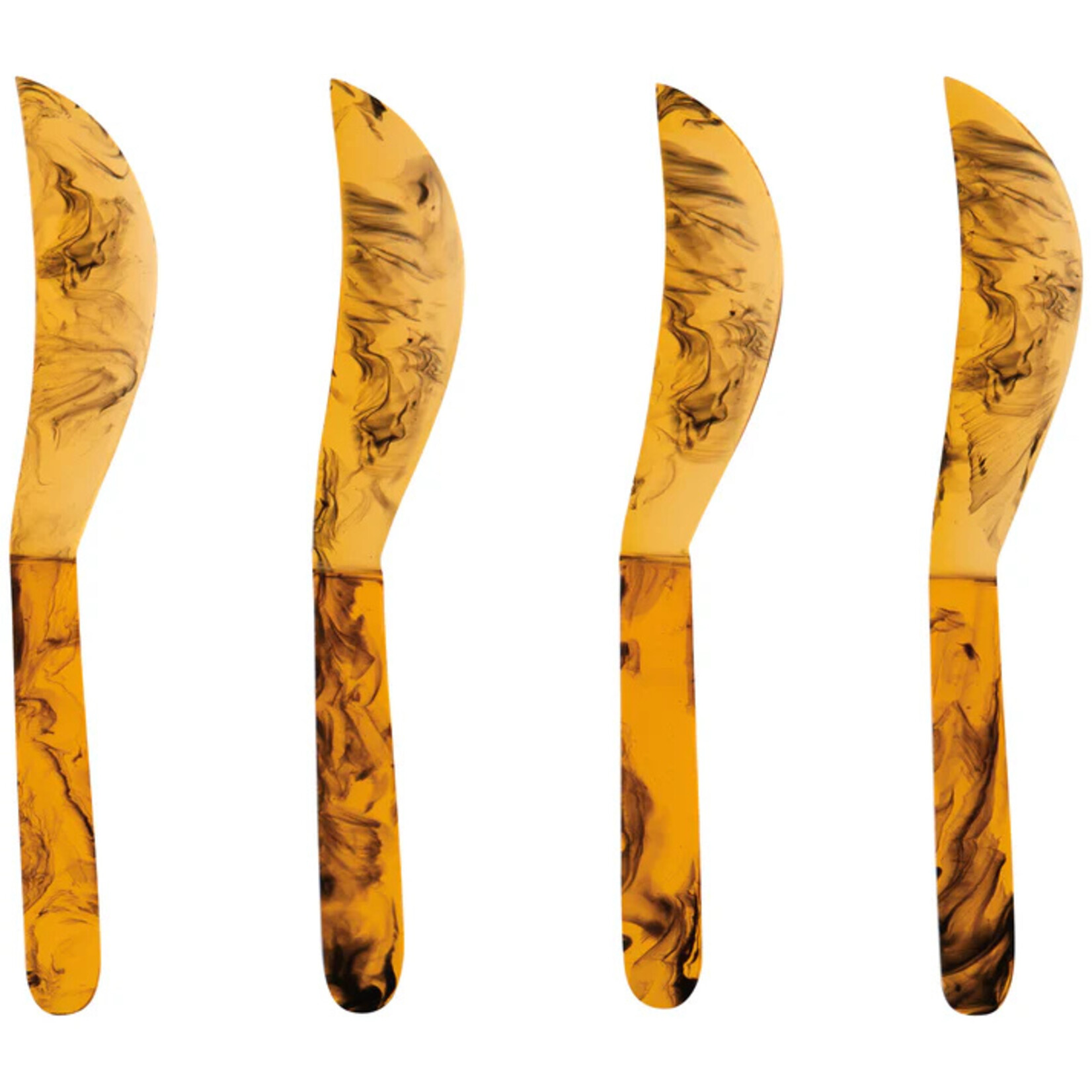 Now Designs Tortoise Shell Resin Spreader SET OF 4