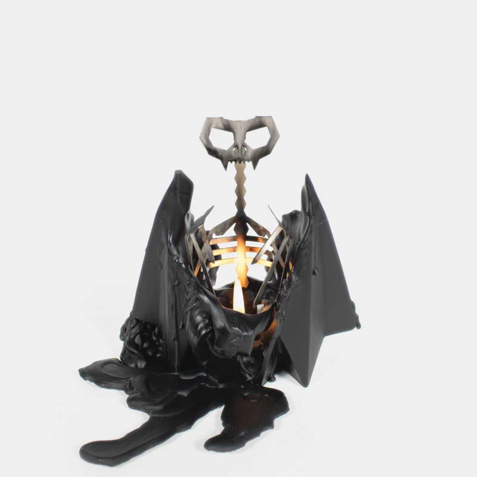 54 Celsius PyroPet Blaka Bat Skeleton Candle- Black