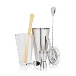 TRUE Brands True Reserve 7 Piece Bar Set