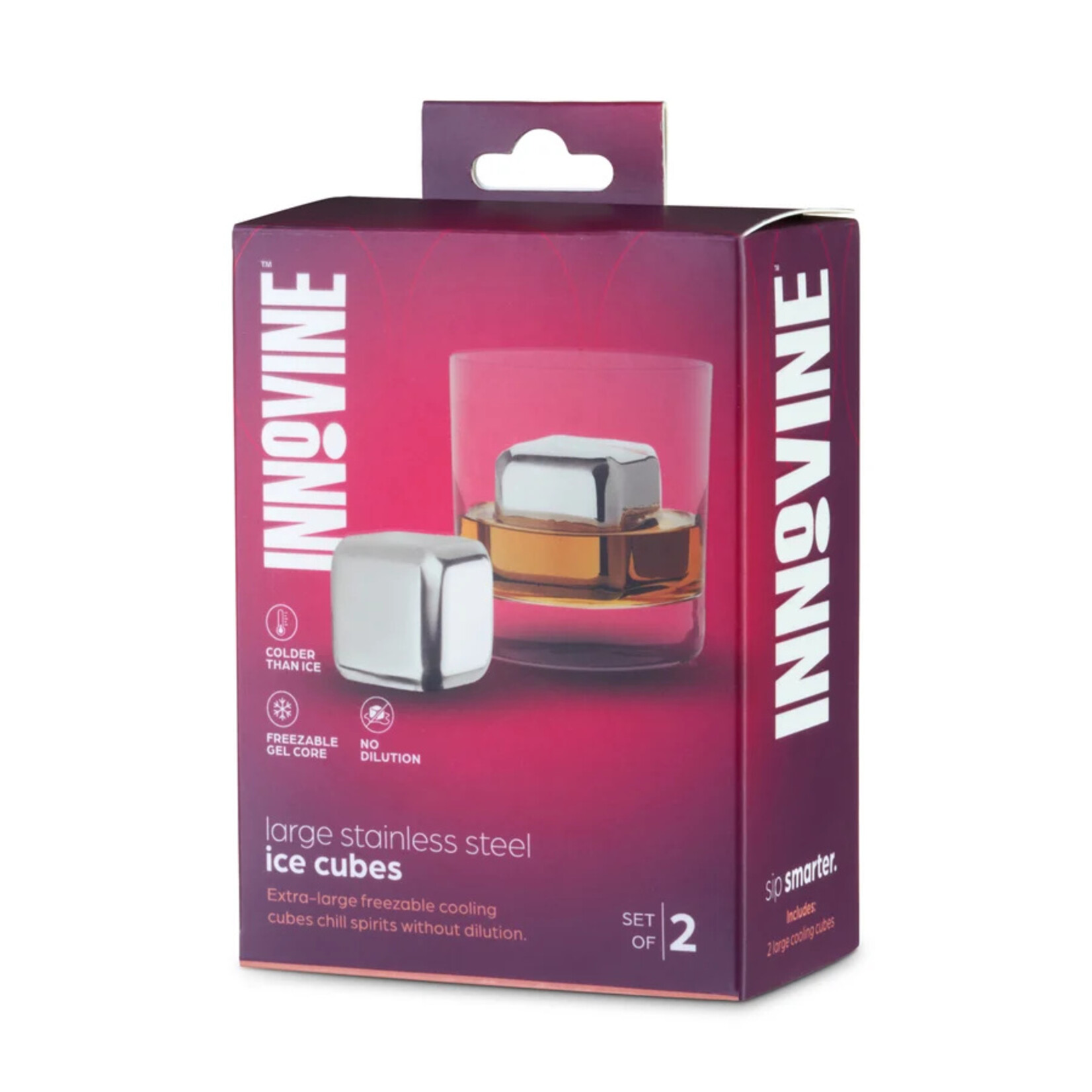 TRUE Brands Large Stainless Steel Cooling Cubes