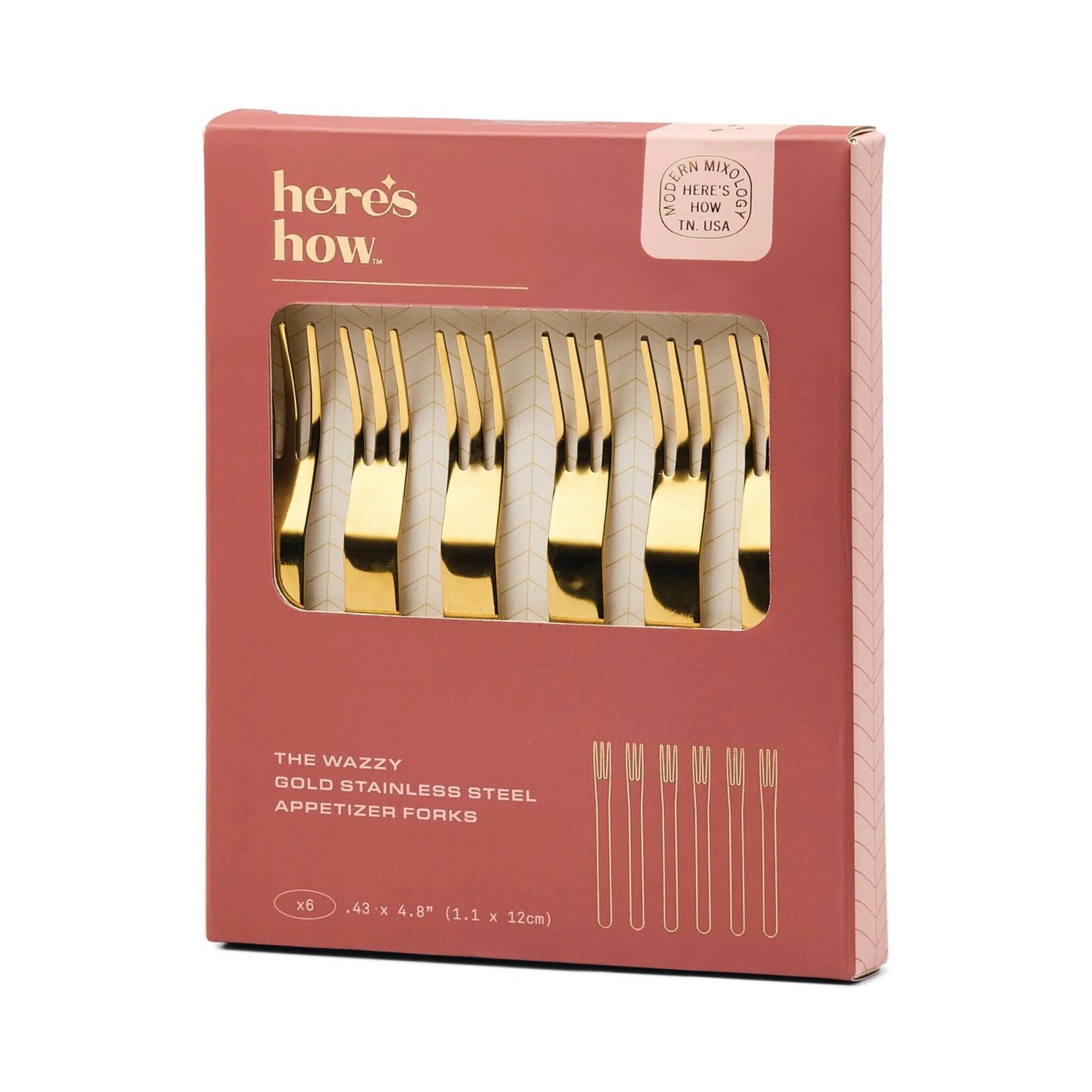 Here's How The Wazzy Appetizer Forks