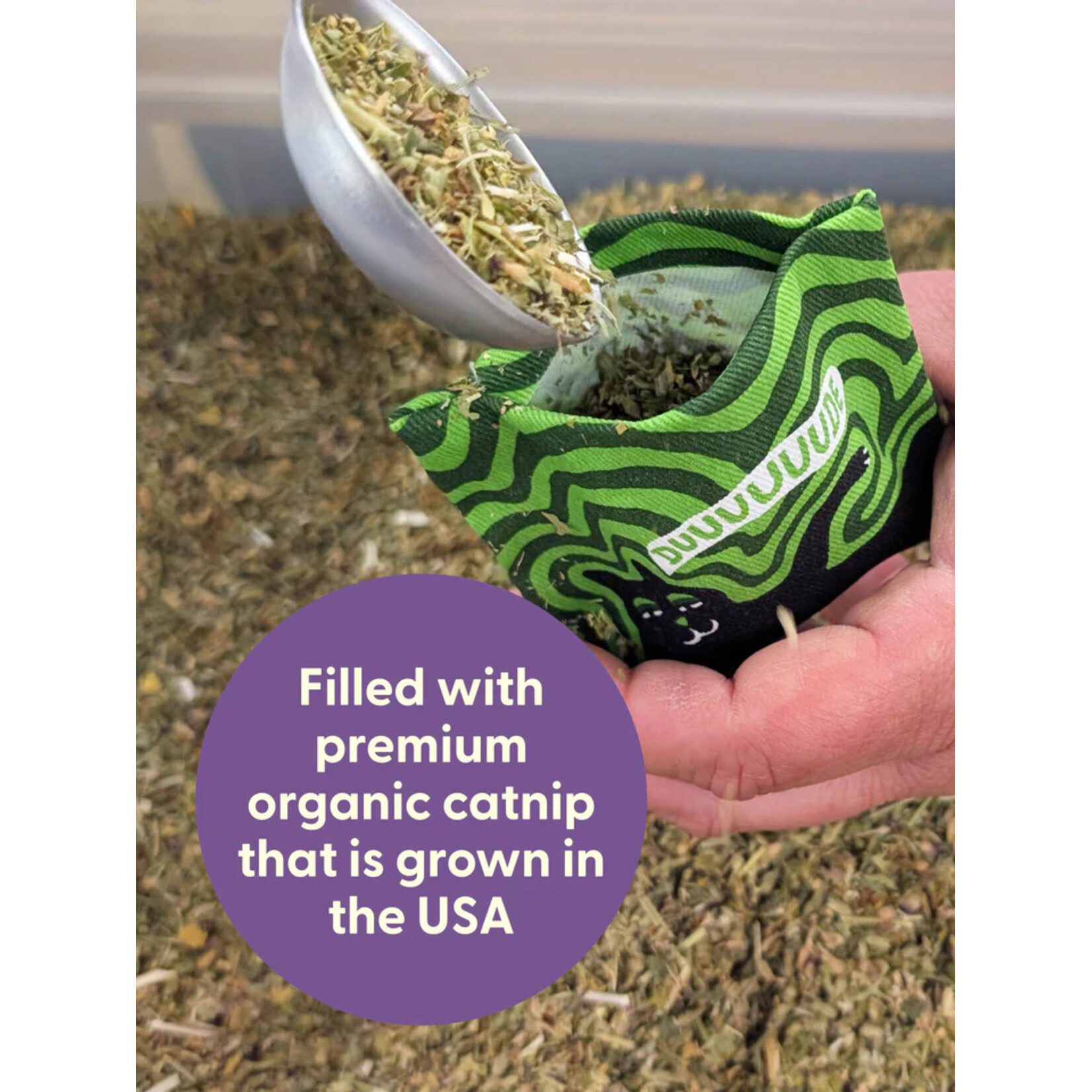 Blue Q Duuude Catnip Toy