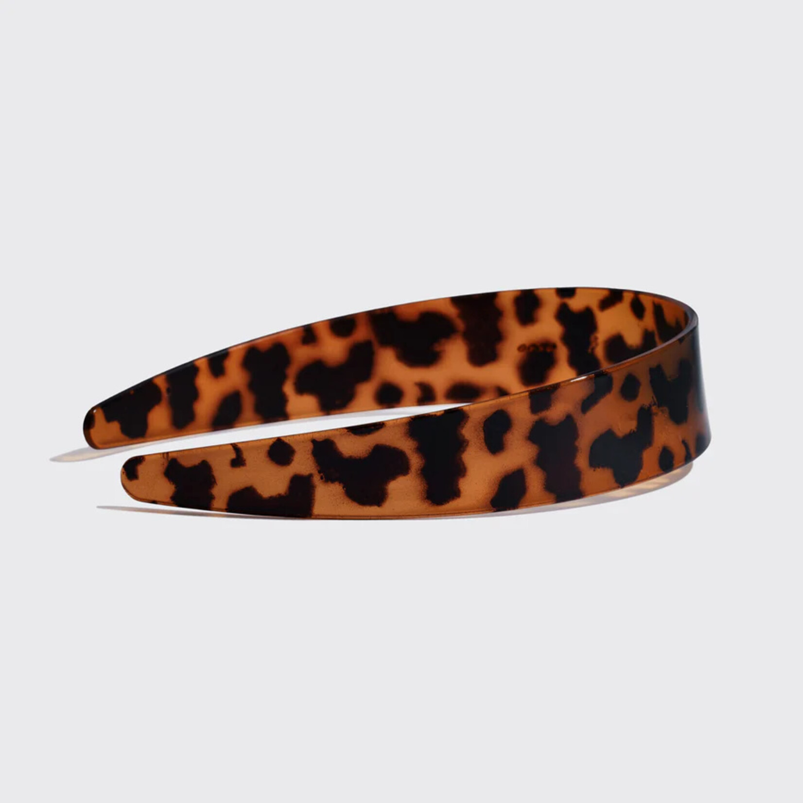 KITSCH Recycled Plastic Wide Headband- Tort