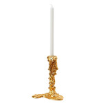 BIDKhome Large Aluminum Gold Drip Candle Holder