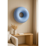 BIDKhome Wall Art Iron Donut Periwinkle