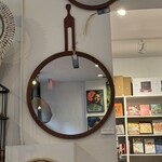 Organic Modernism Organic Modernism Anya Mirror Large (walnut/leather)