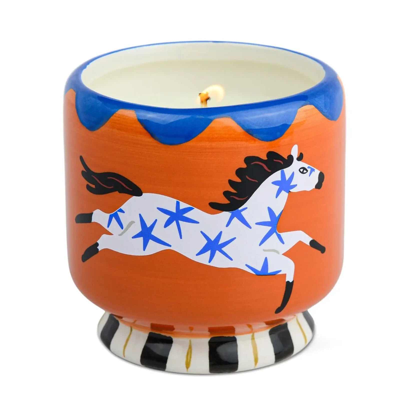 Paddywax A Dopo Ceramic Candle Horse- Sienna Sunset