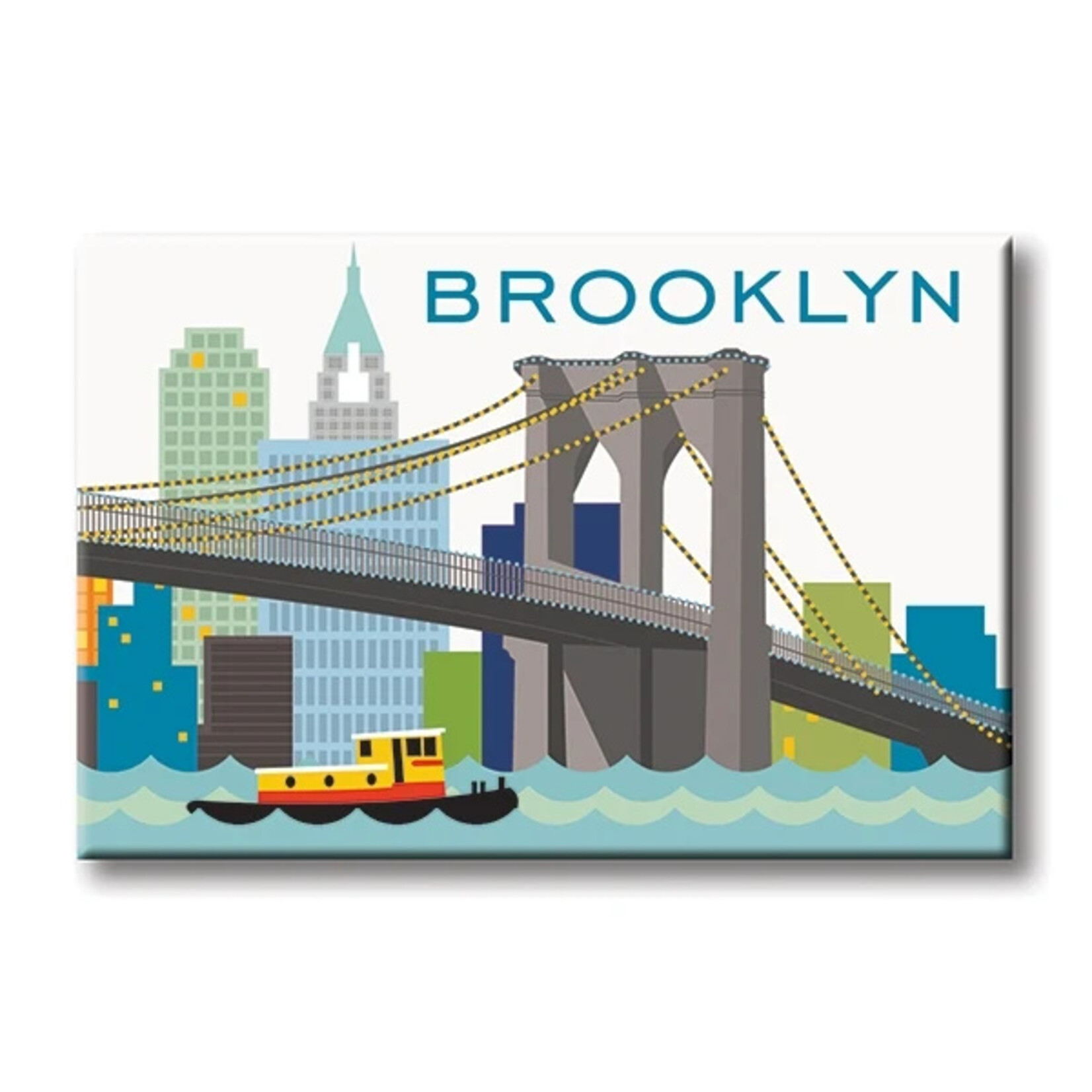 Brooklyn Skyline Magnet