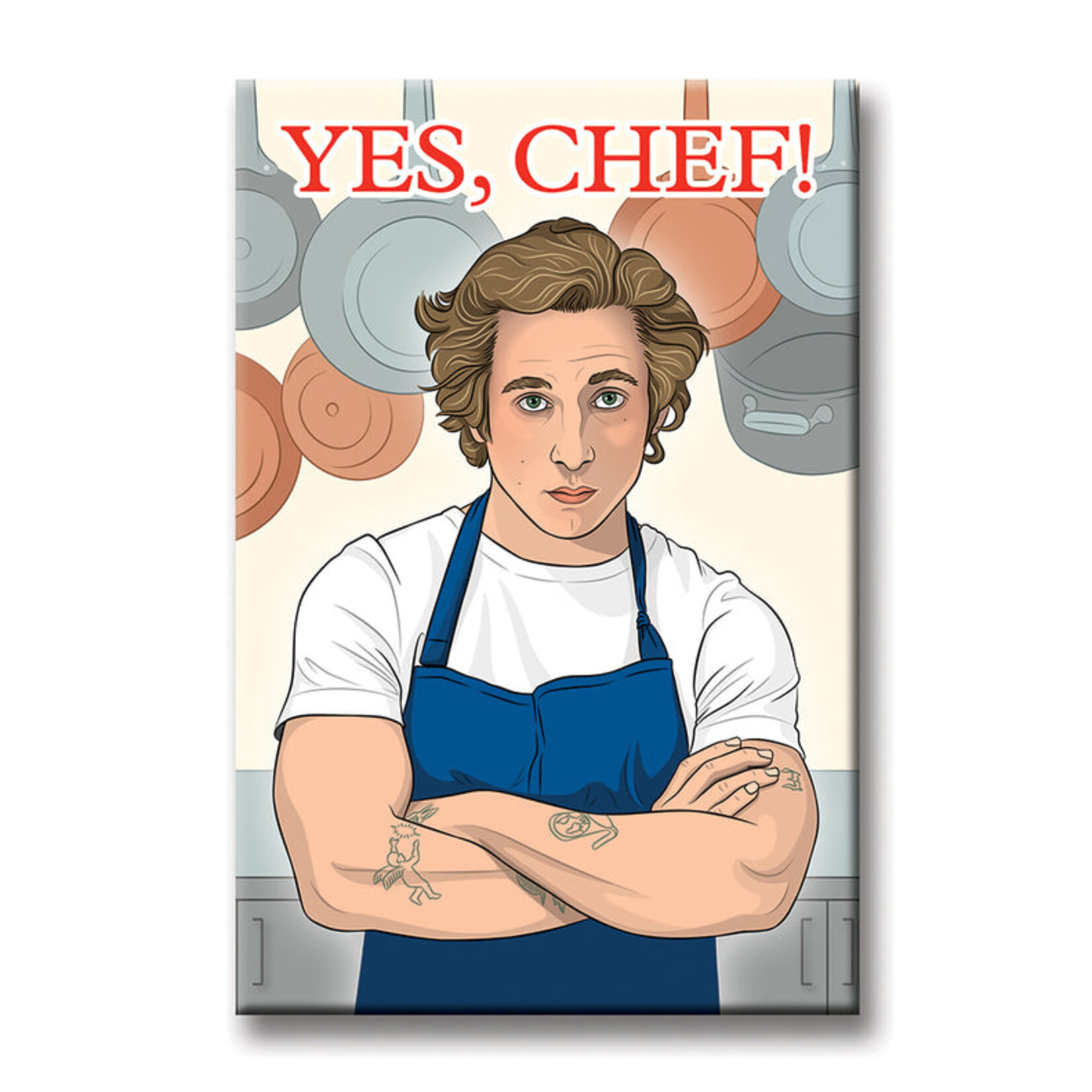 Yes, Chef! Magnet