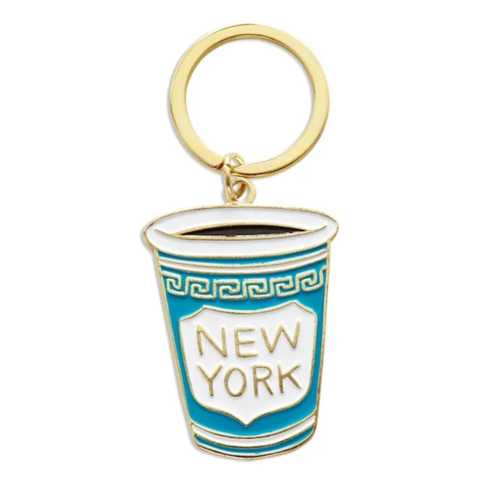 New York City Coffee Cup Keychain
