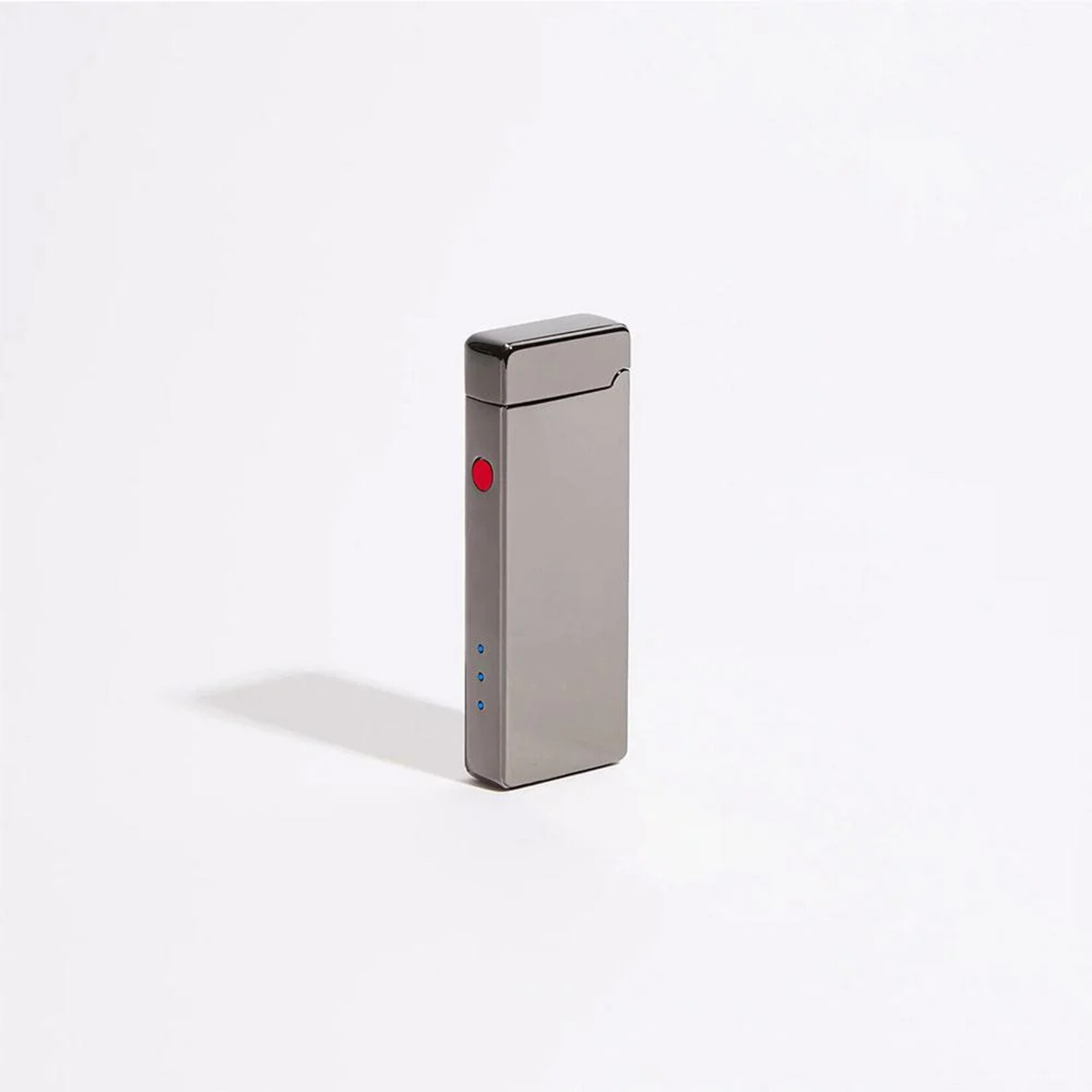 The USB Lighter Slim Double Arc Lighter Gun Metal Metallic